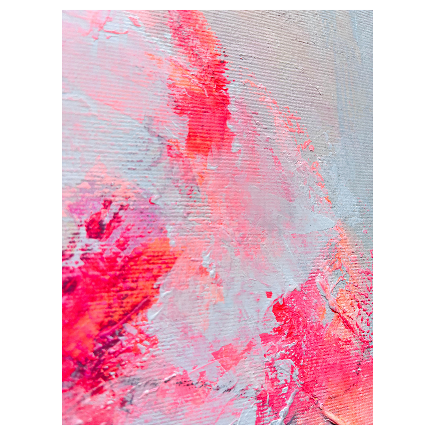 "Transformation 1" Acryl auf Leinwand, Größe: 60 x 60 x 4,5 cm (BxHxT)