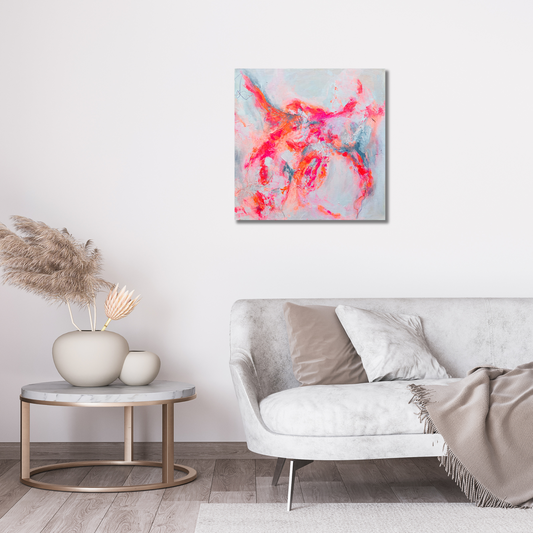 "Transformation 1" Acryl auf Leinwand, Größe: 60 x 60 x 4,5 cm (BxHxT)