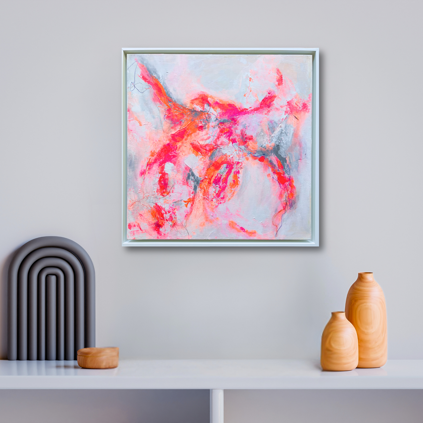 "Transformation 1" Acryl auf Leinwand, Größe: 60 x 60 x 4,5 cm (BxHxT)