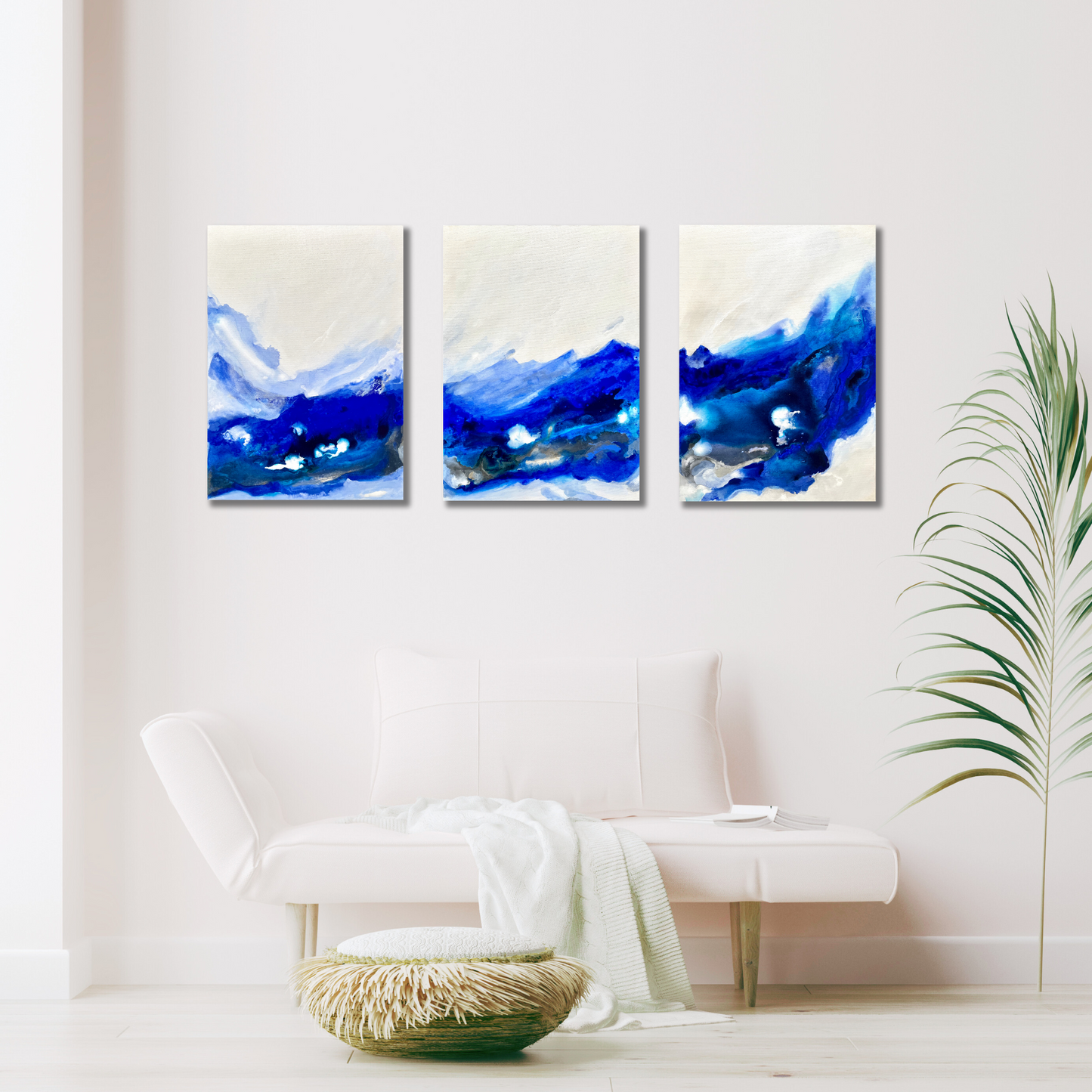 "Dive deeper 1" Acryl auf Leinwand, Größe: 50 x 70 x 1,8 cm (BxHxT)