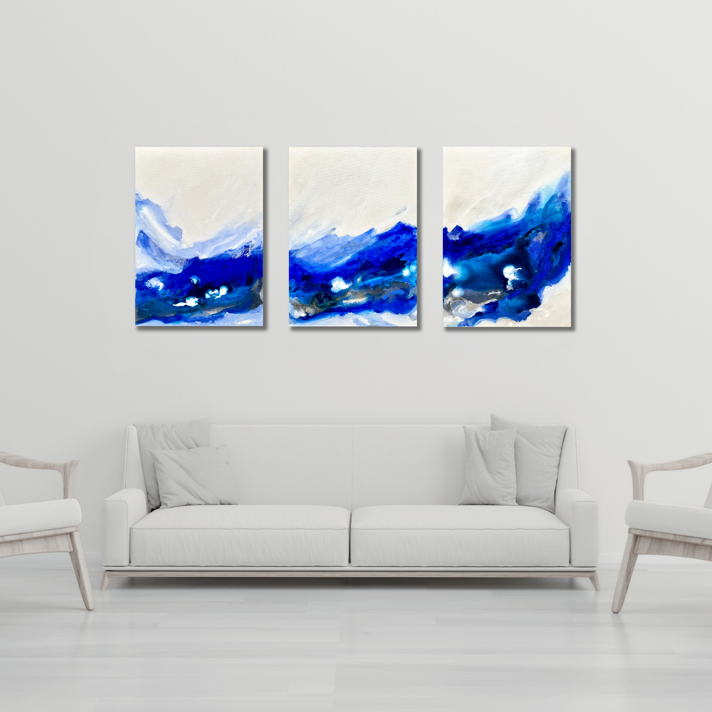 "Dive deeper 1" Acryl auf Leinwand, Größe: 50 x 70 x 1,8 cm (BxHxT)