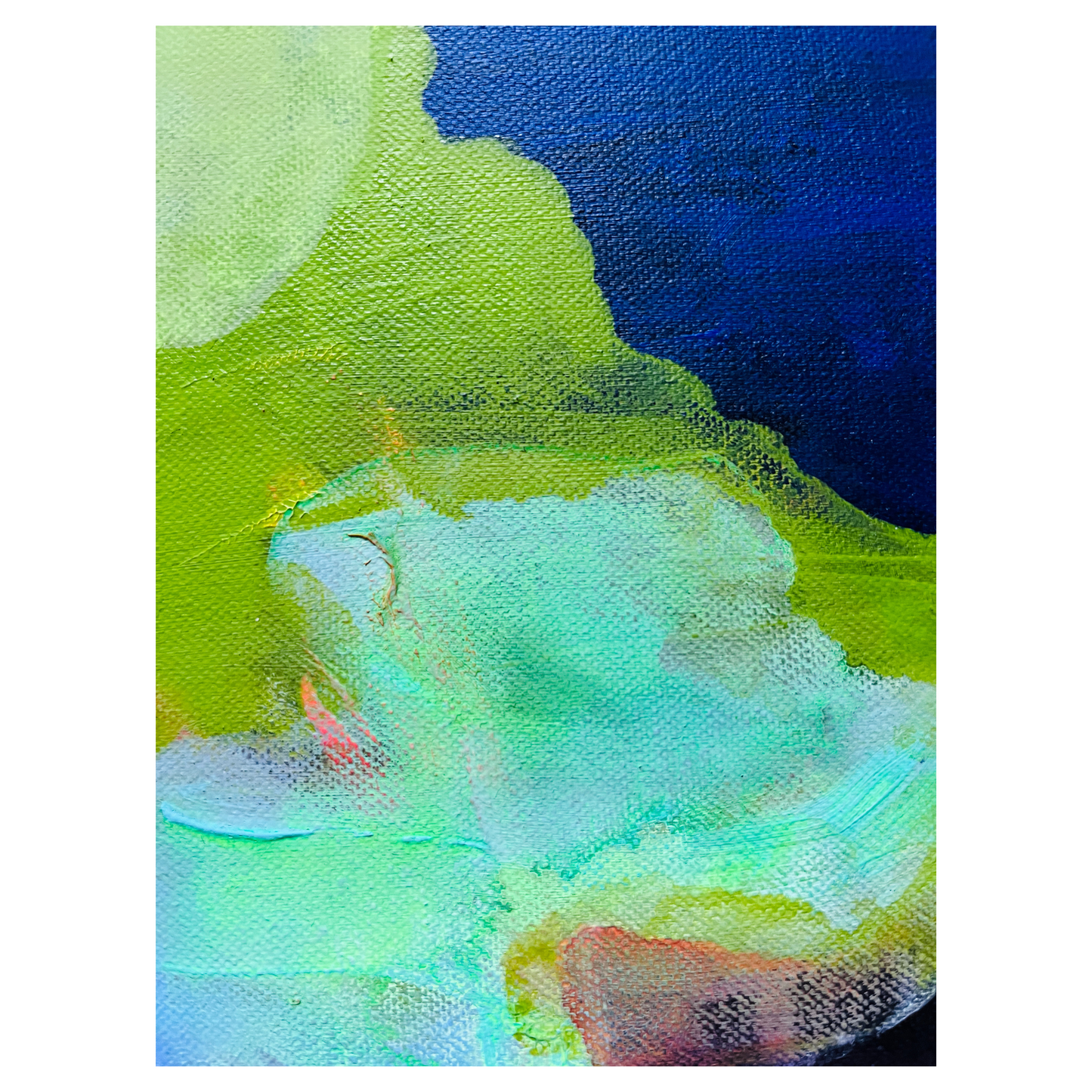 "Diversity 3" Acryl auf Leinwand, Größe: 50 x 70 x 1,6 cm (BxHxT)