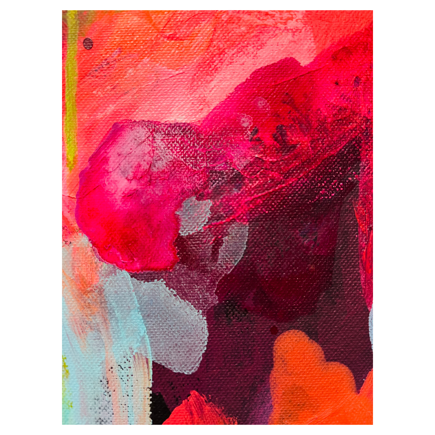 "Diversity 4" Acryl auf Leinwand, Größe: 50 x 70 x 1,6 cm (BxHxT)