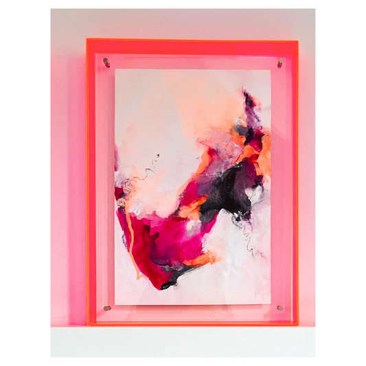 "Transformation S 7" Mixed Media auf unbespannter Leinwand, Größe: 20 x 30 cm (BxH)