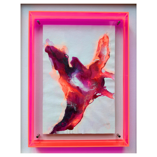 "Transformation S 10" Mixed Media auf unbespannter Leinwand, Größe: 20 x 30 cm (BxH)