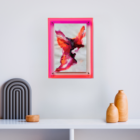 "Transformation S 11" Mixed Media auf unbespannter Leinwand, Größe: 20 x 30 cm (BxH)