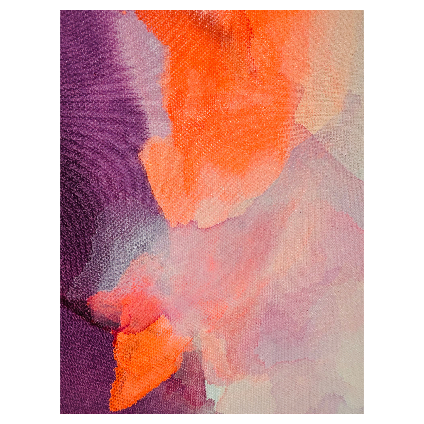 "Metamorphose 6" Acryl auf Leinwand, Größe: 80 x 80 x 4,0 cm (BxHxT)