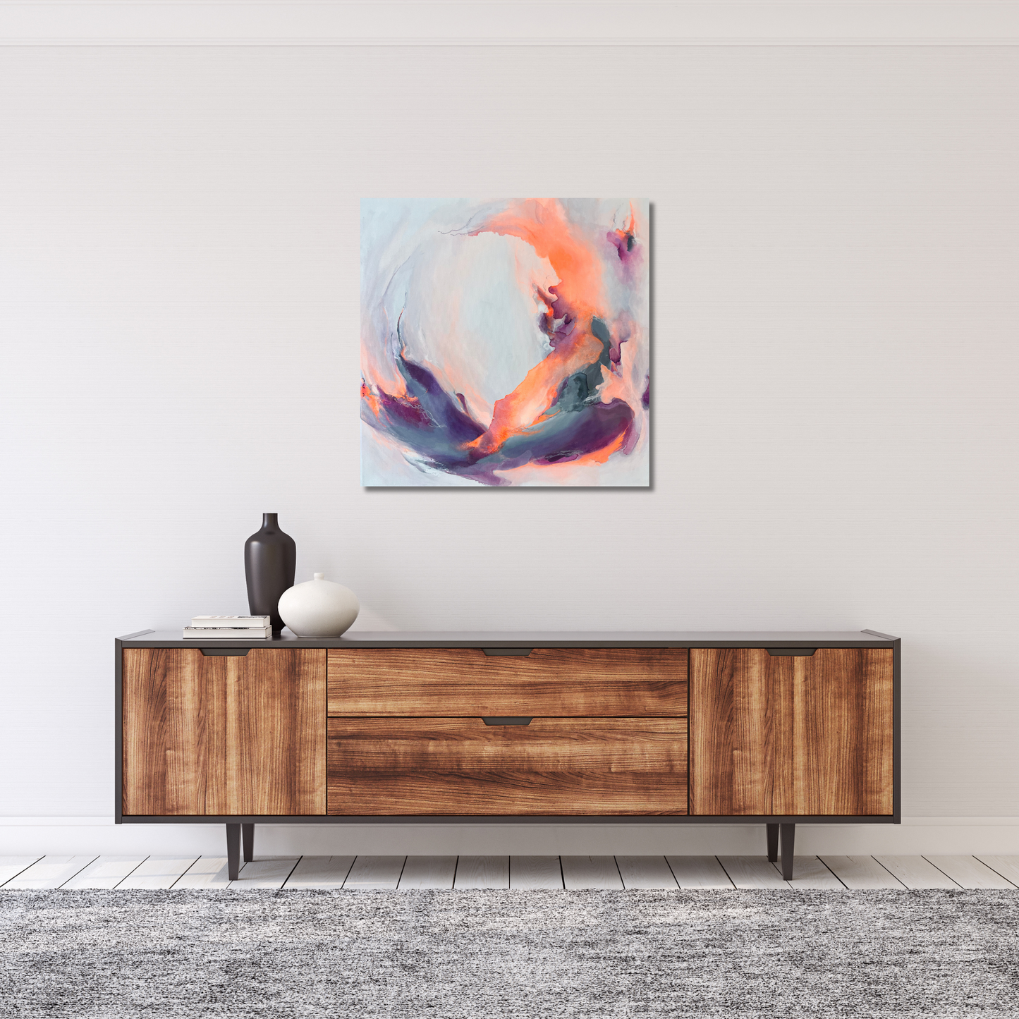 "Metamorphose 3" Acryl auf Leinwand, Größe: 60 x 60 x 4,0 cm (BxHxT)