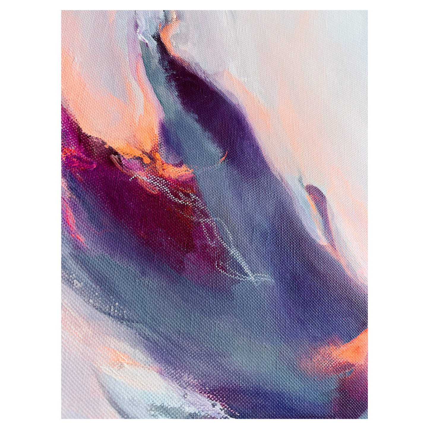 "Metamorphose 3" Acryl auf Leinwand, Größe: 60 x 60 x 4,0 cm (BxHxT)