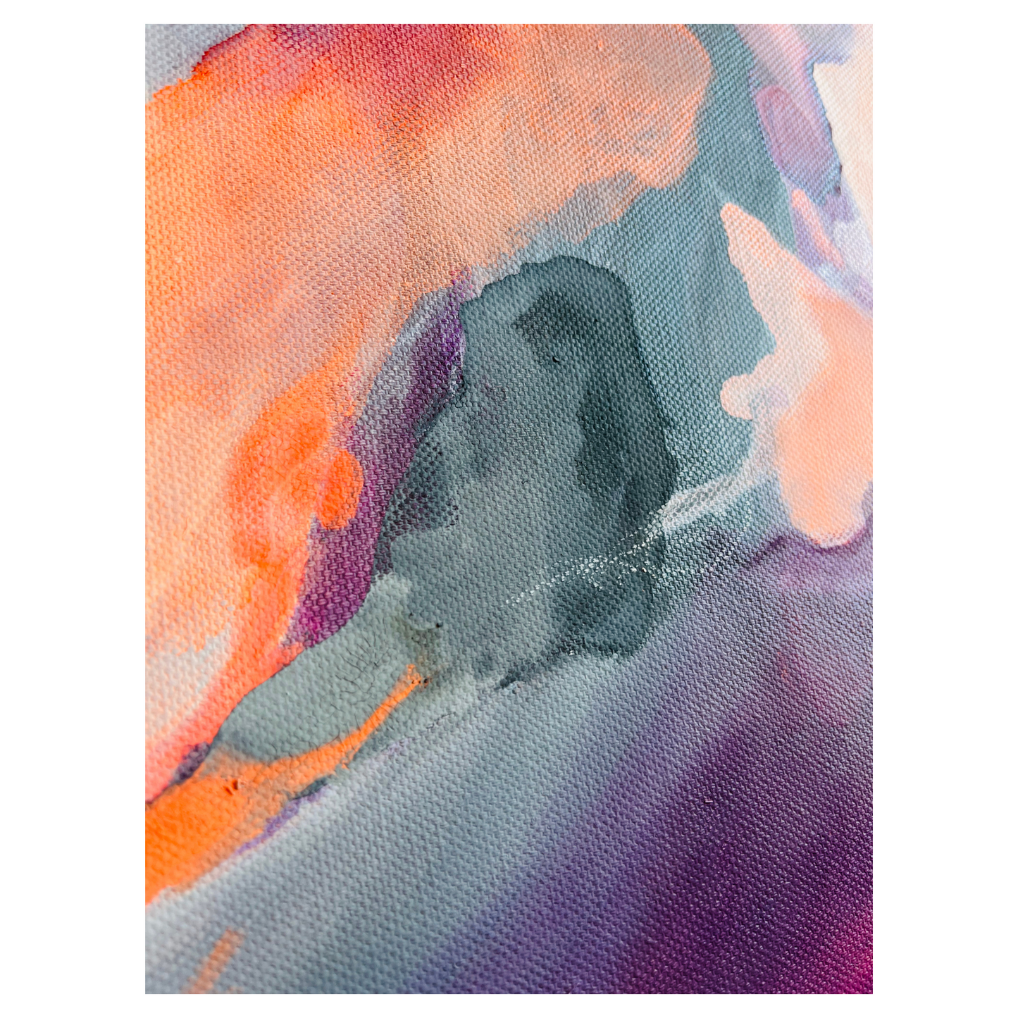"Metamorphose 3" Acryl auf Leinwand, Größe: 60 x 60 x 4,0 cm (BxHxT)