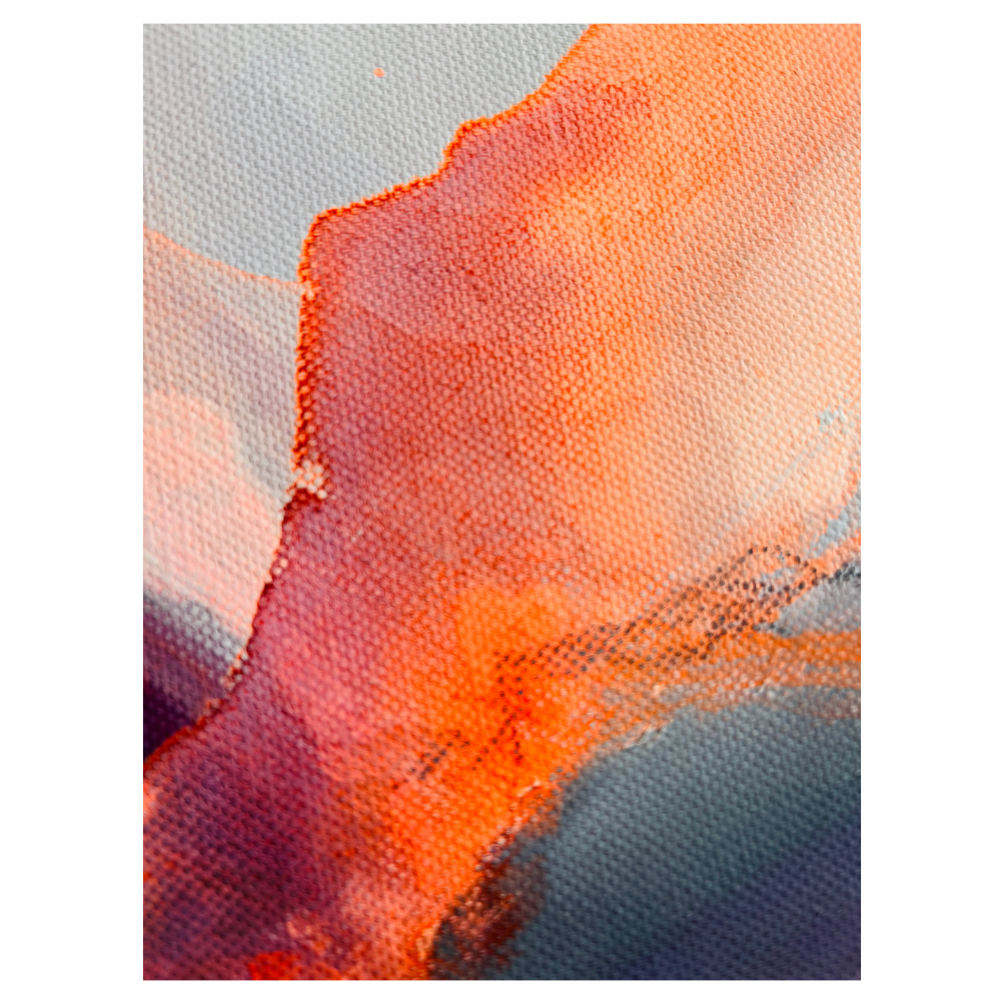 "Metamorphose 3" Acryl auf Leinwand, Größe: 60 x 60 x 4,0 cm (BxHxT)