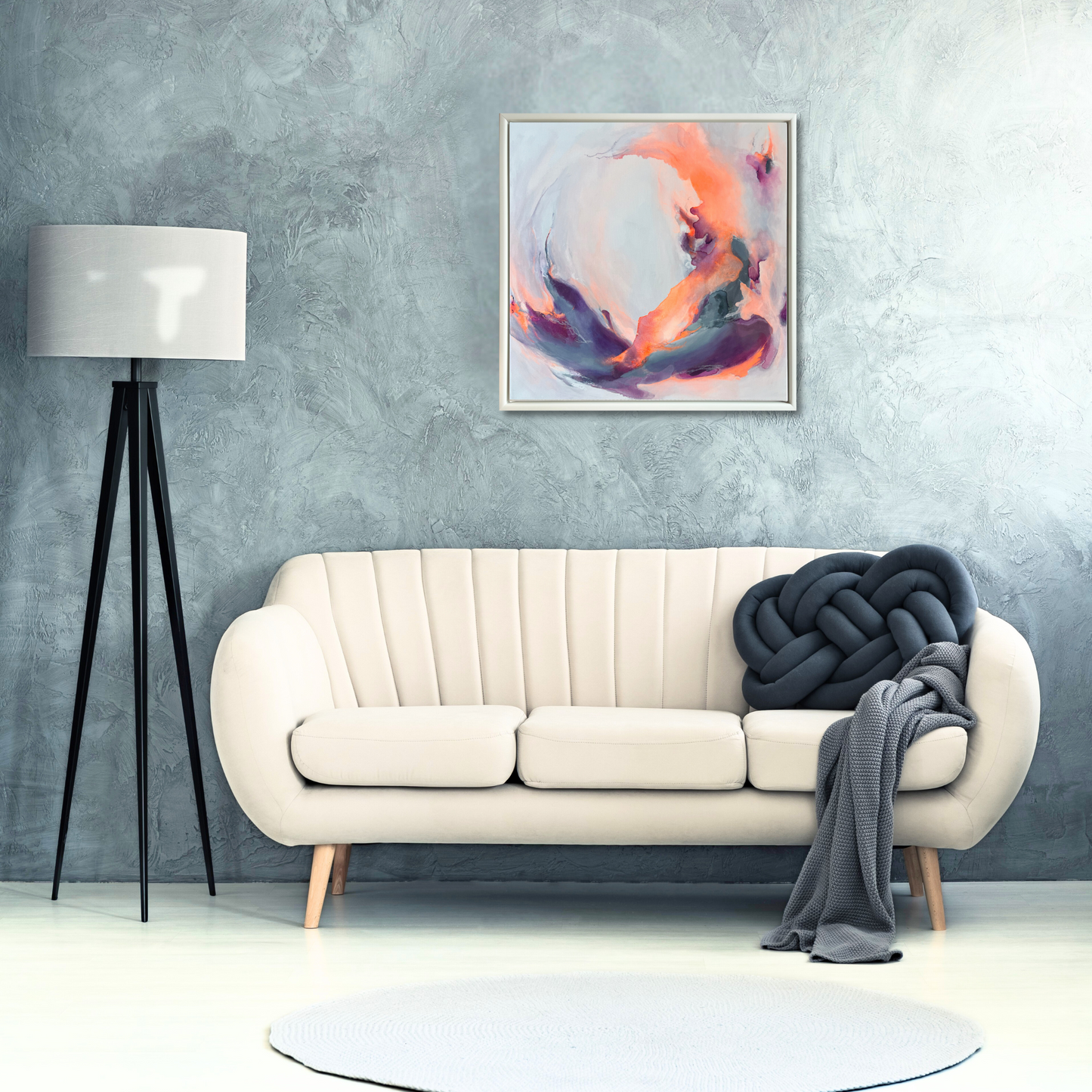 "Metamorphose 3" Acryl auf Leinwand, Größe: 60 x 60 x 4,0 cm (BxHxT)