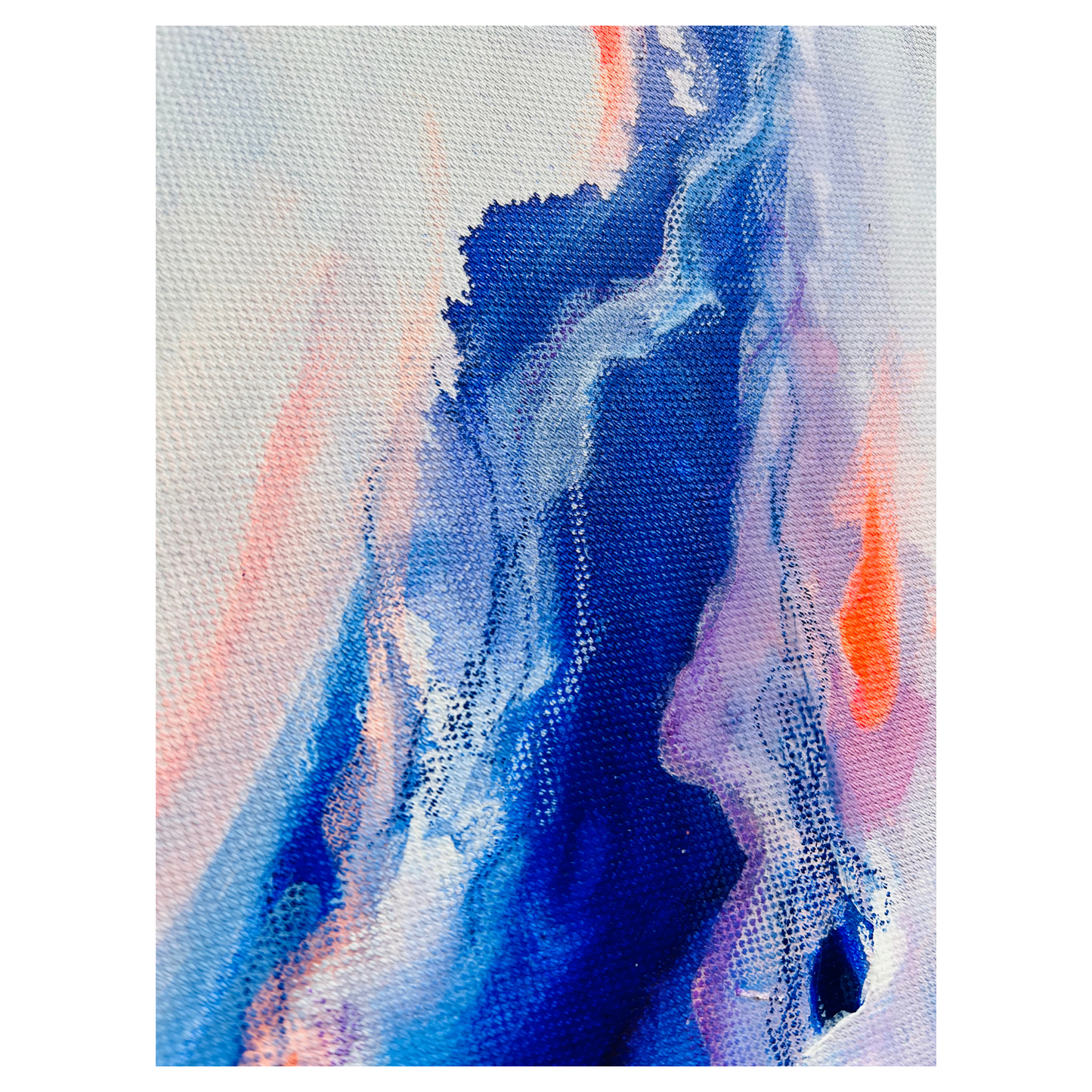 "Metamorphose 4" Acryl auf Leinwand, Größe: 80 x 80 x 4,0 cm (BxHxT)