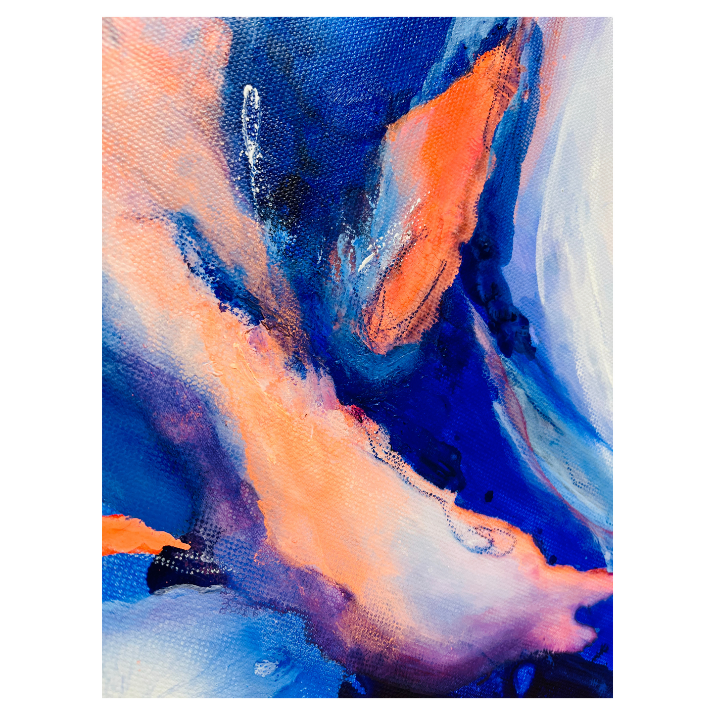"Metamorphose 4" Acryl auf Leinwand, Größe: 80 x 80 x 4,0 cm (BxHxT)