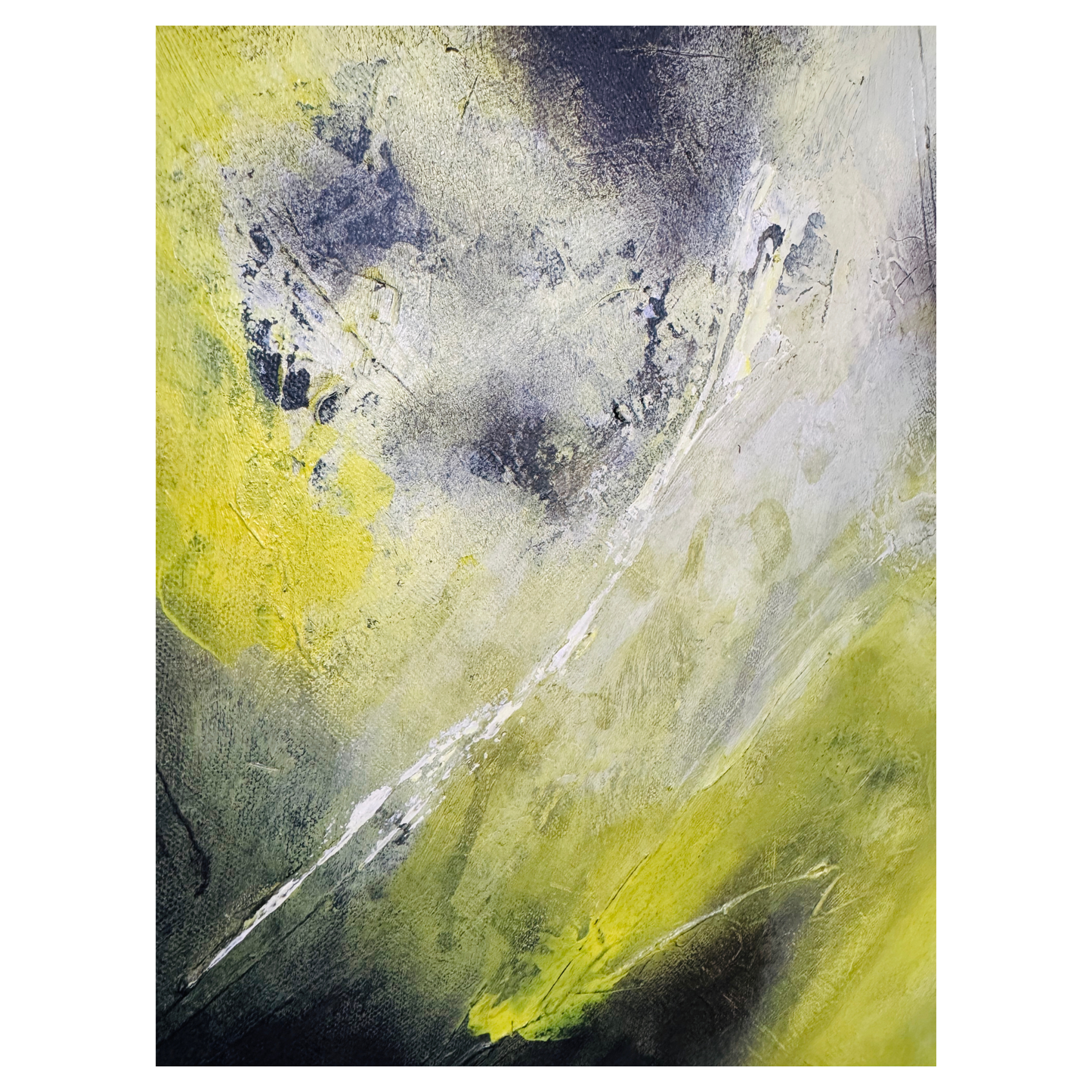 "Formatio" Acryl auf Leinwand, Größe: 100 x 100 x 4 cm (BxHxT)