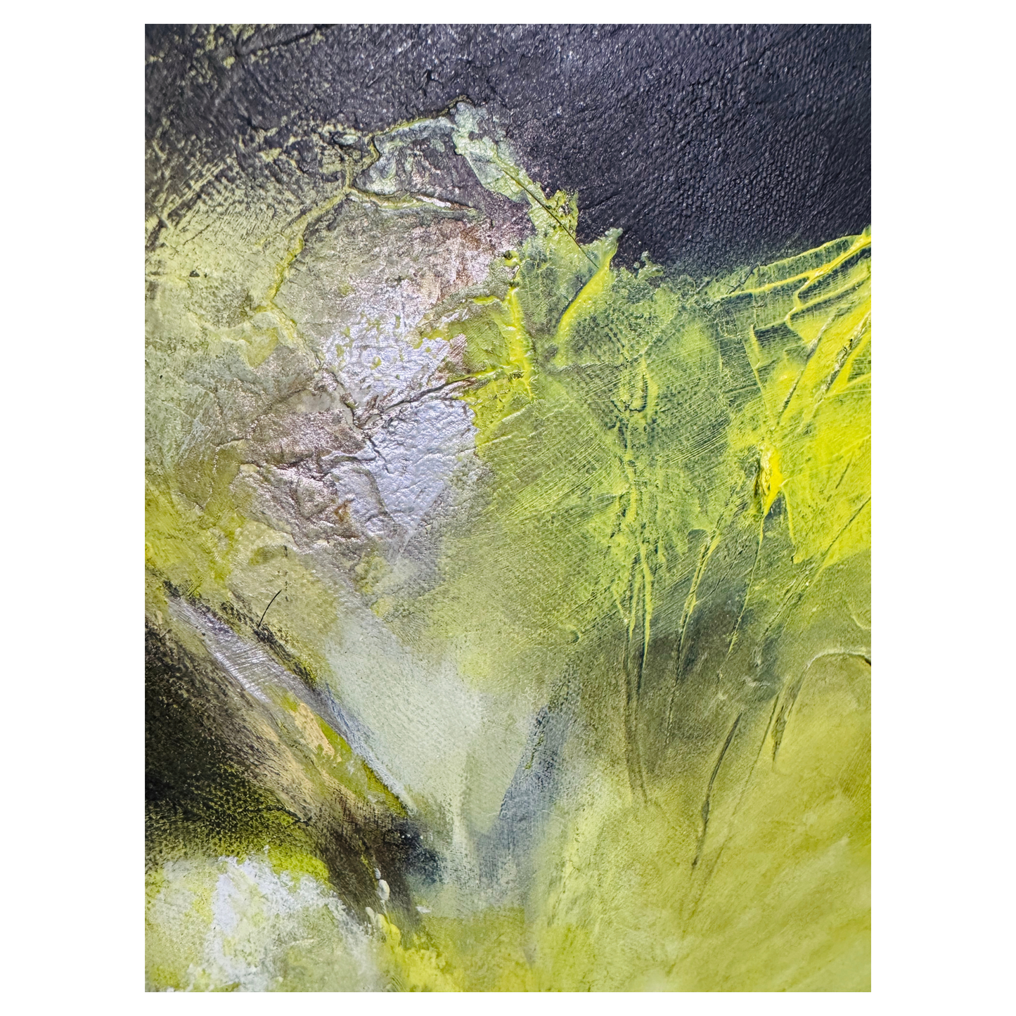 "Formatio" Acryl auf Leinwand, Größe: 100 x 100 x 4 cm (BxHxT)