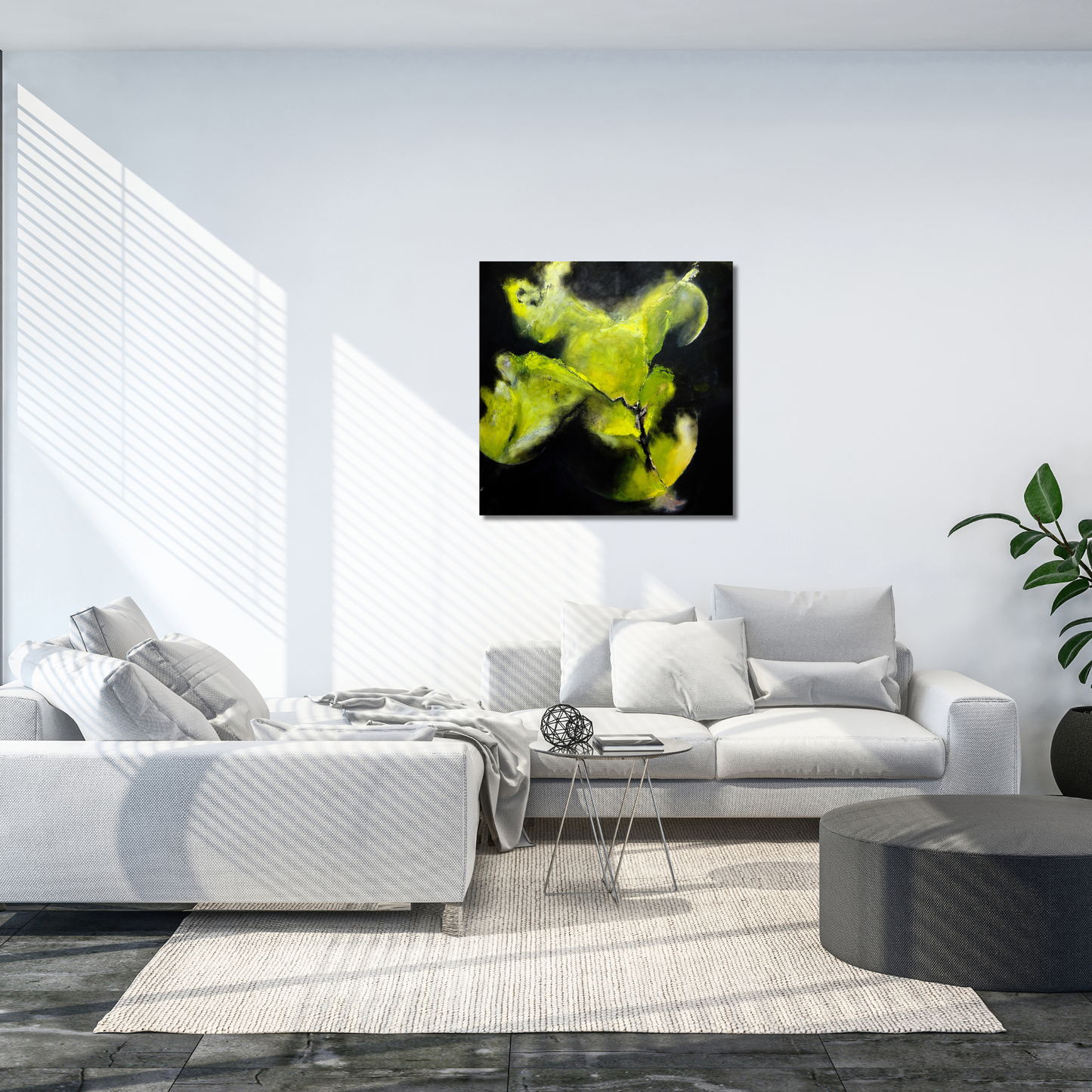 "Formatio" Acryl auf Leinwand, Größe: 100 x 100 x 4 cm (BxHxT)