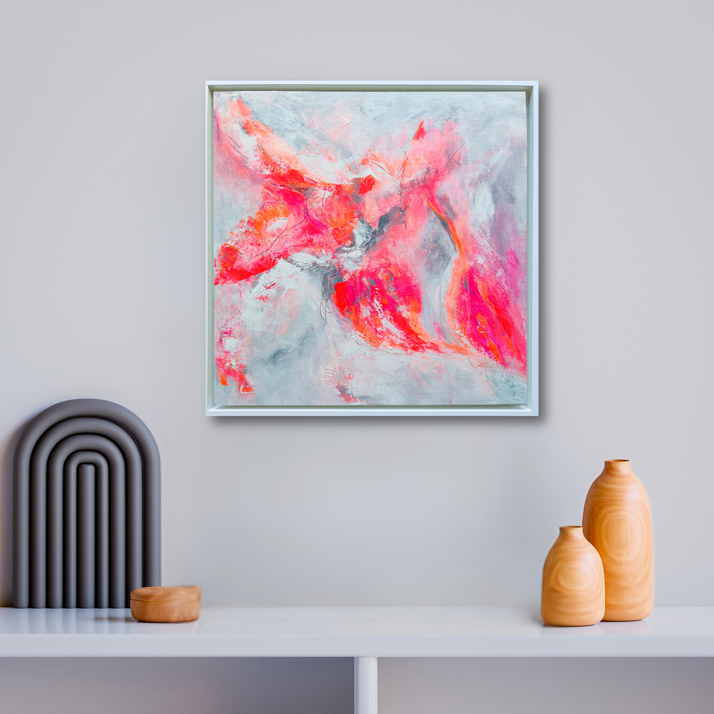 "Transformation 2" Acryl auf Leinwand, Größe: 60 x 60 x 4,5 cm (BxHxT)