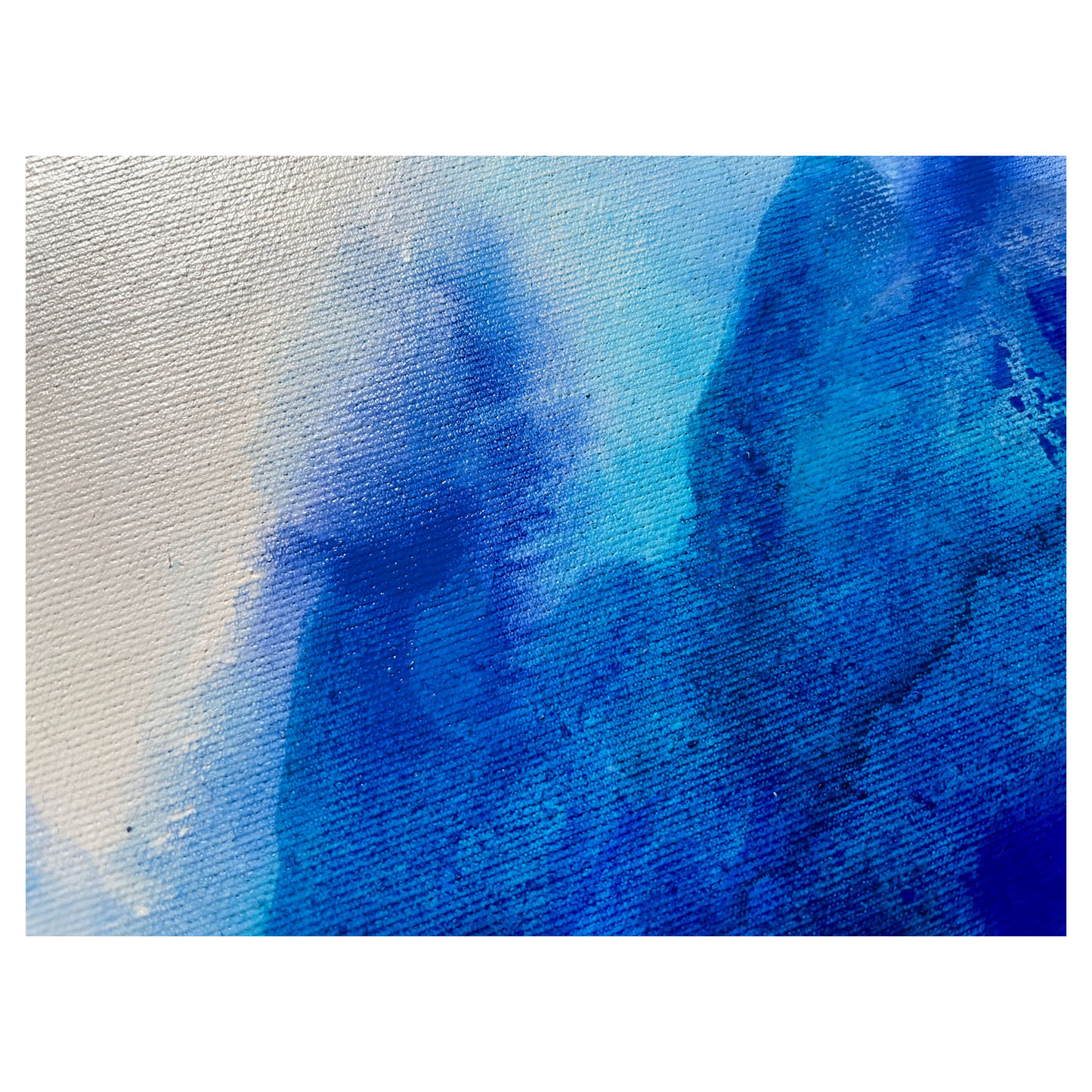 "Dive deeper 3" Acryl auf Leinwand, Größe: 50 x 70 x 1,8 cm (BxHxT)