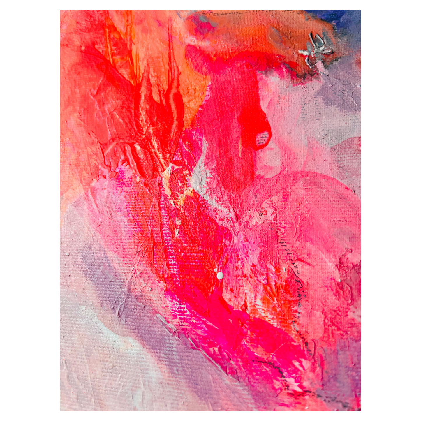 "Transformation 3" Acryl auf Leinwand, Größe: 80 x 80 x 4,5 cm (BxHxT)