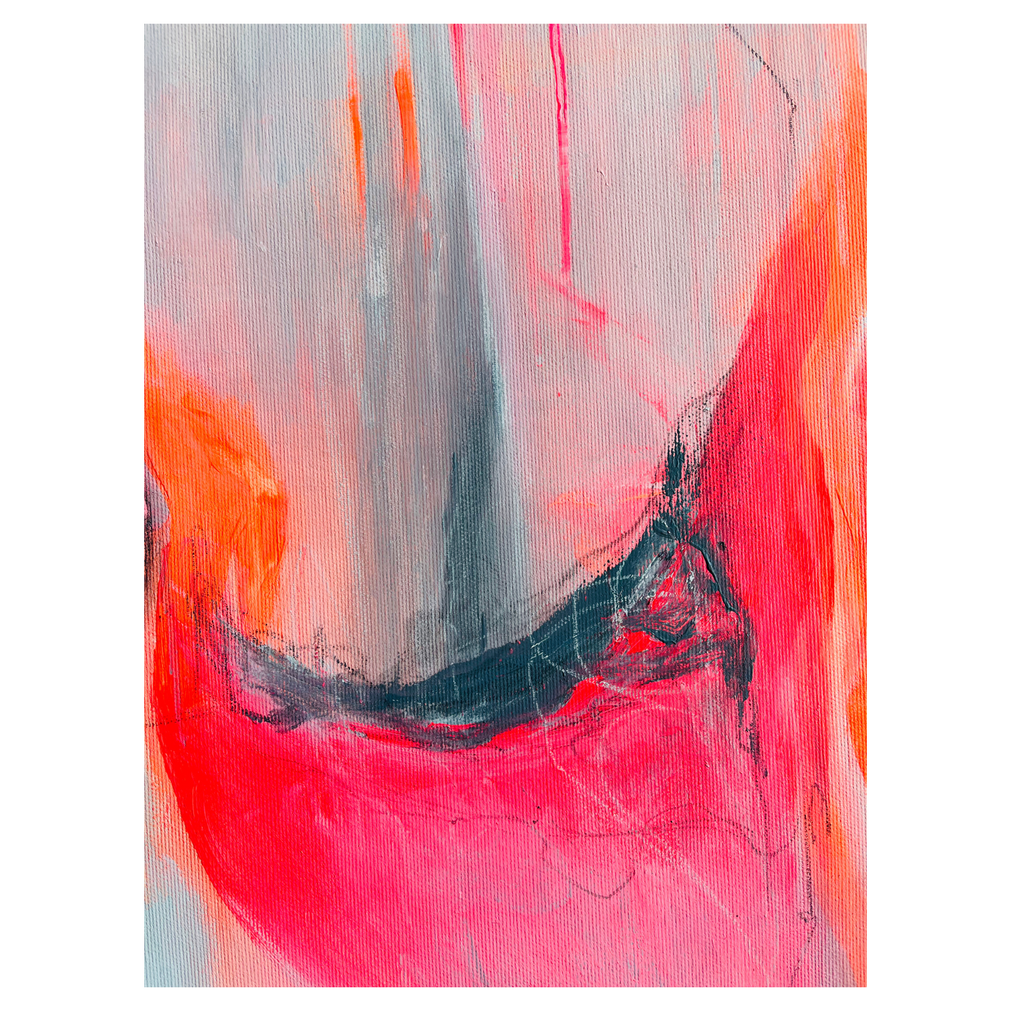 "Transformation 5" Acryl auf Leinwand, Größe: 60 x 60 x 4,5 cm (BxHxT)