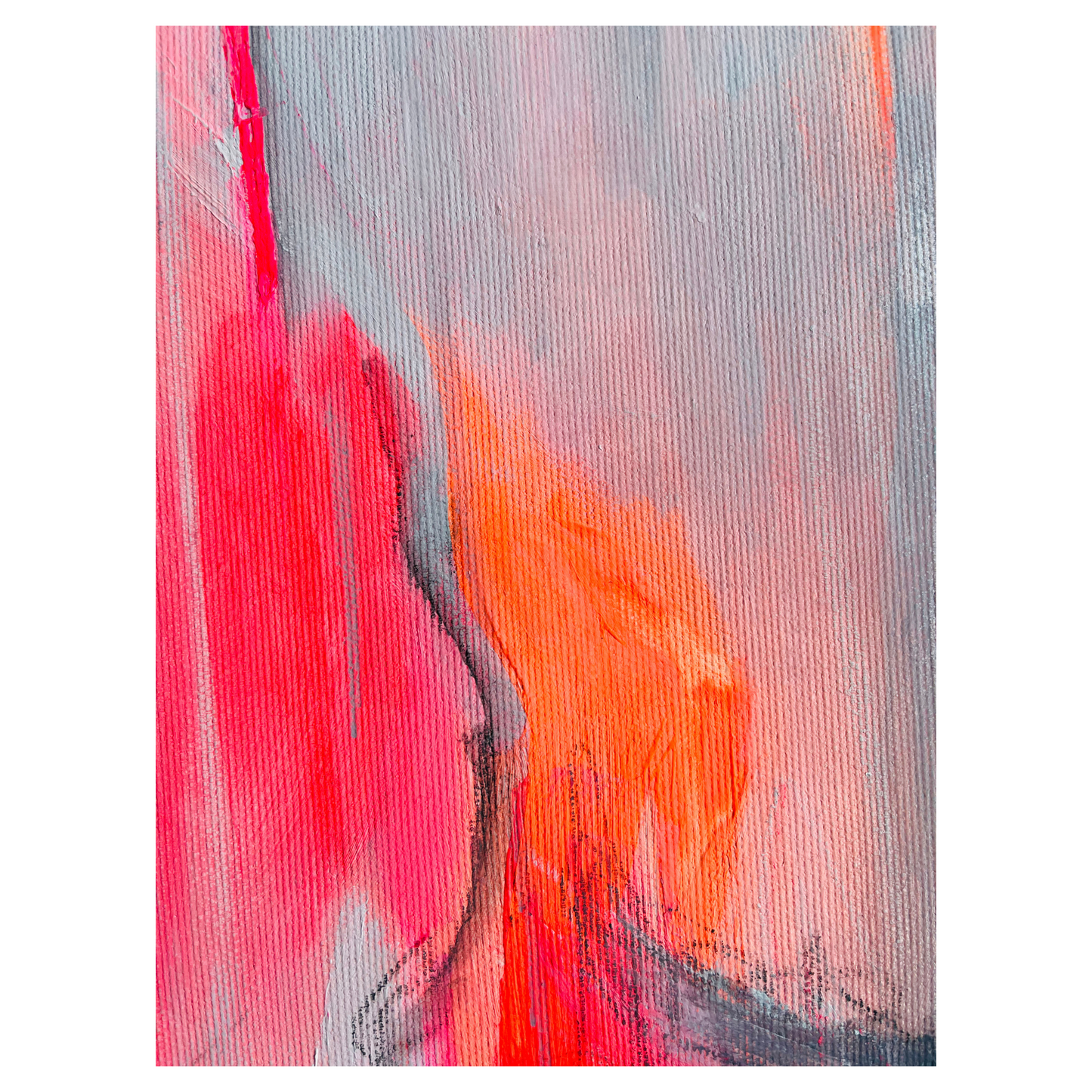 "Transformation 5" Acryl auf Leinwand, Größe: 60 x 60 x 4,5 cm (BxHxT)
