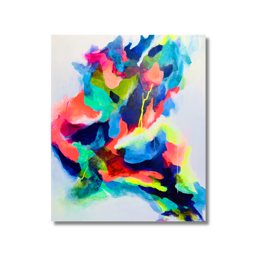 Auftragswerk "Diversity 5" Acryl auf Leinwand, Größe: 100 x 120 x 4,5 cm (BxHxT)