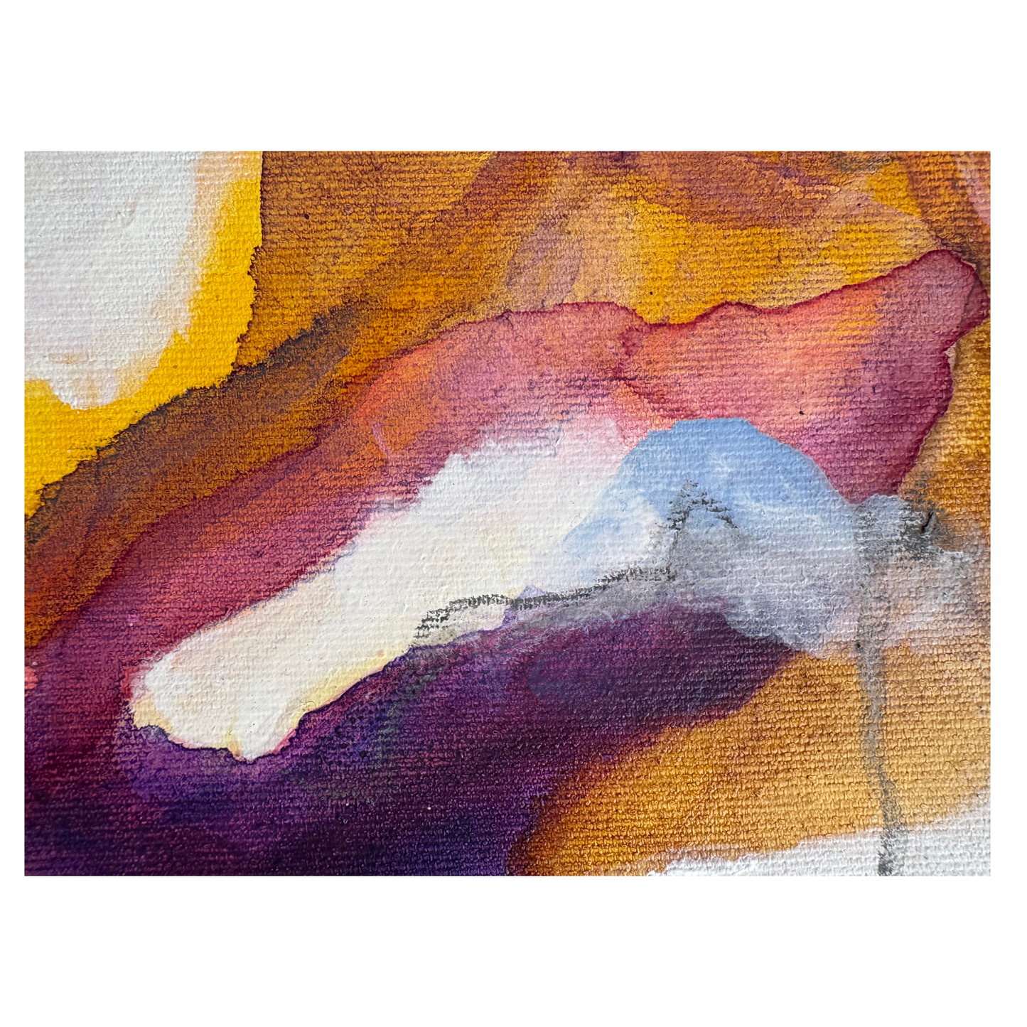 "Sein - Tun - Haben" Mixed Media auf Leinwand, Größe: 3x je 50 x 70 cm (BxH)