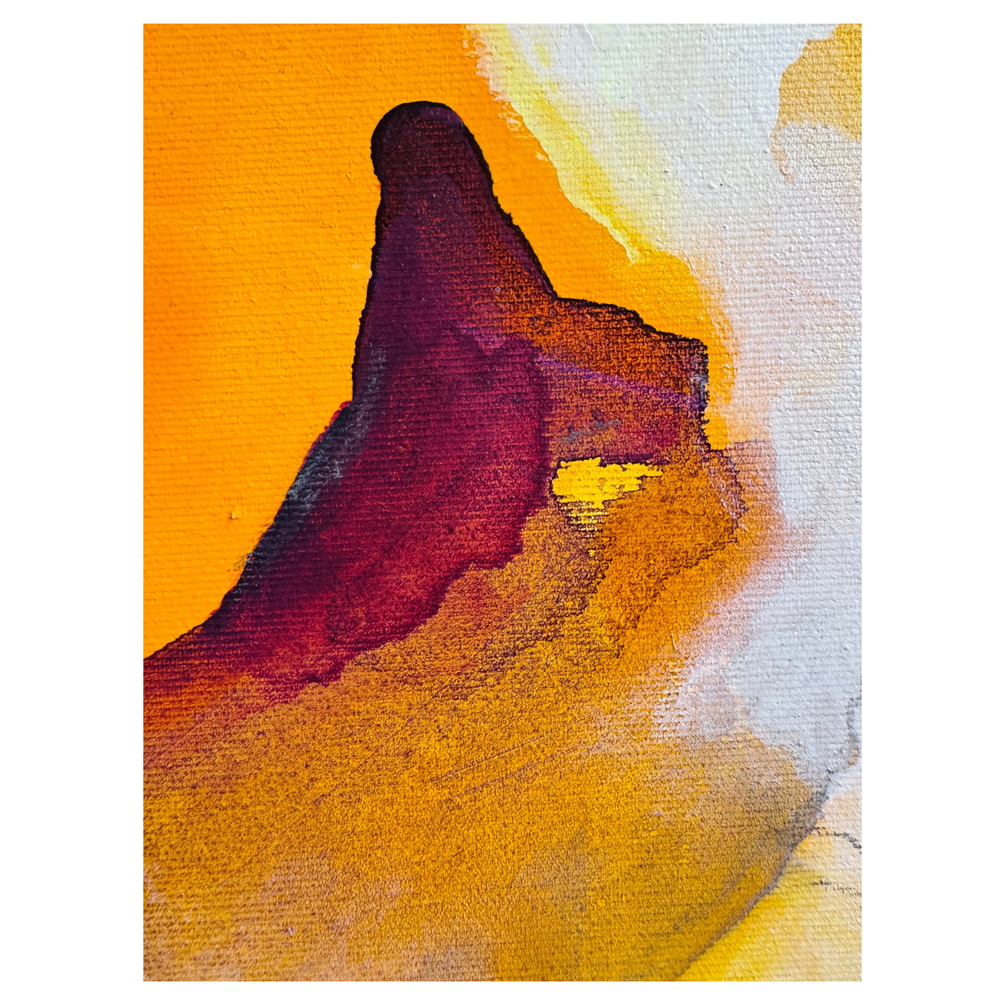 "Sein - Tun - Haben" Mixed Media auf Leinwand, Größe: 3x je 50 x 70 cm (BxH)
