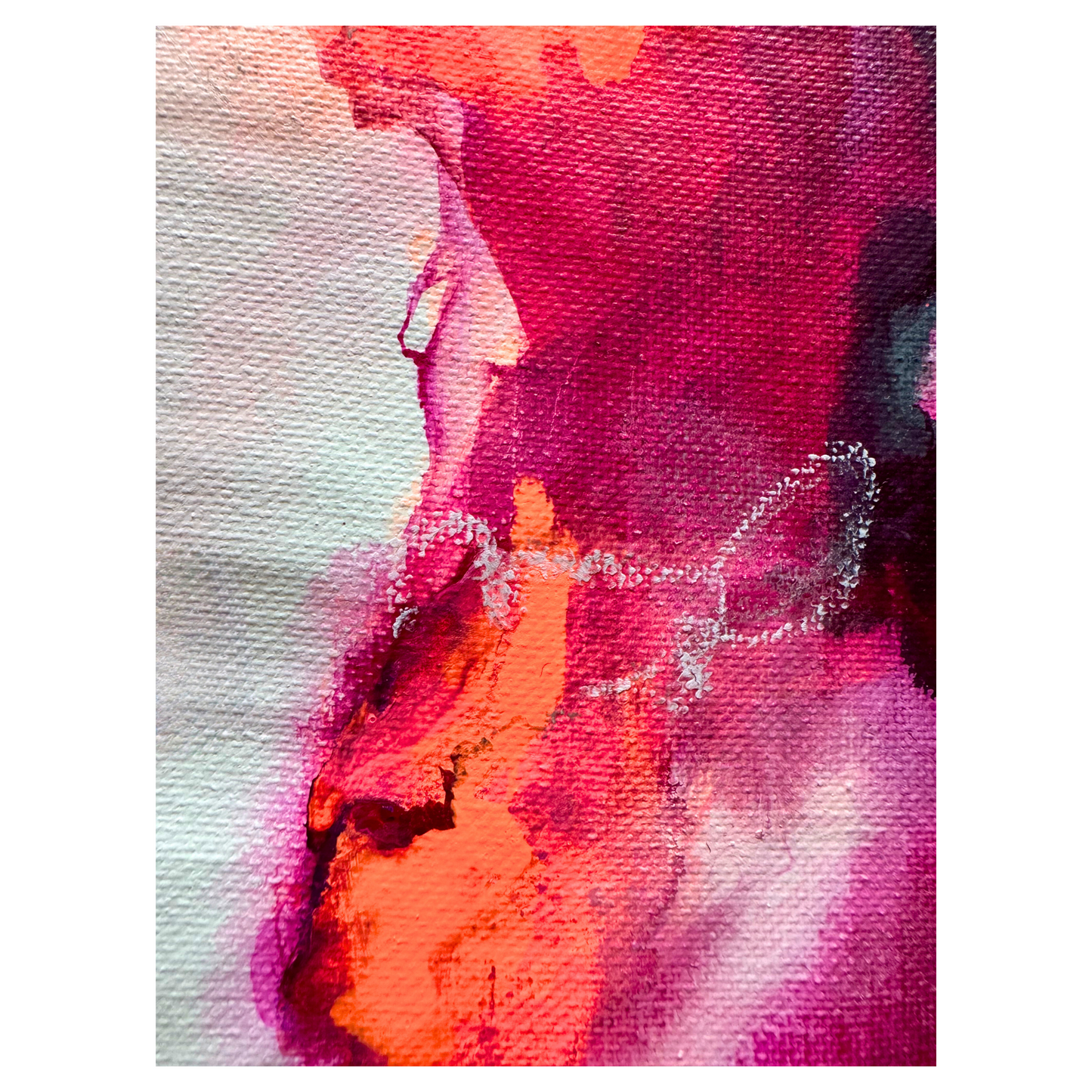 "Transformation S 11" Mixed Media auf unbespannter Leinwand, Größe: 20 x 30 cm (BxH)