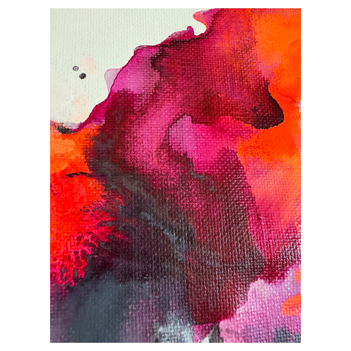 "Transformation S 12" Mixed Media auf unbespannter Leinwand, Größe: 20 x 30 cm (BxH)