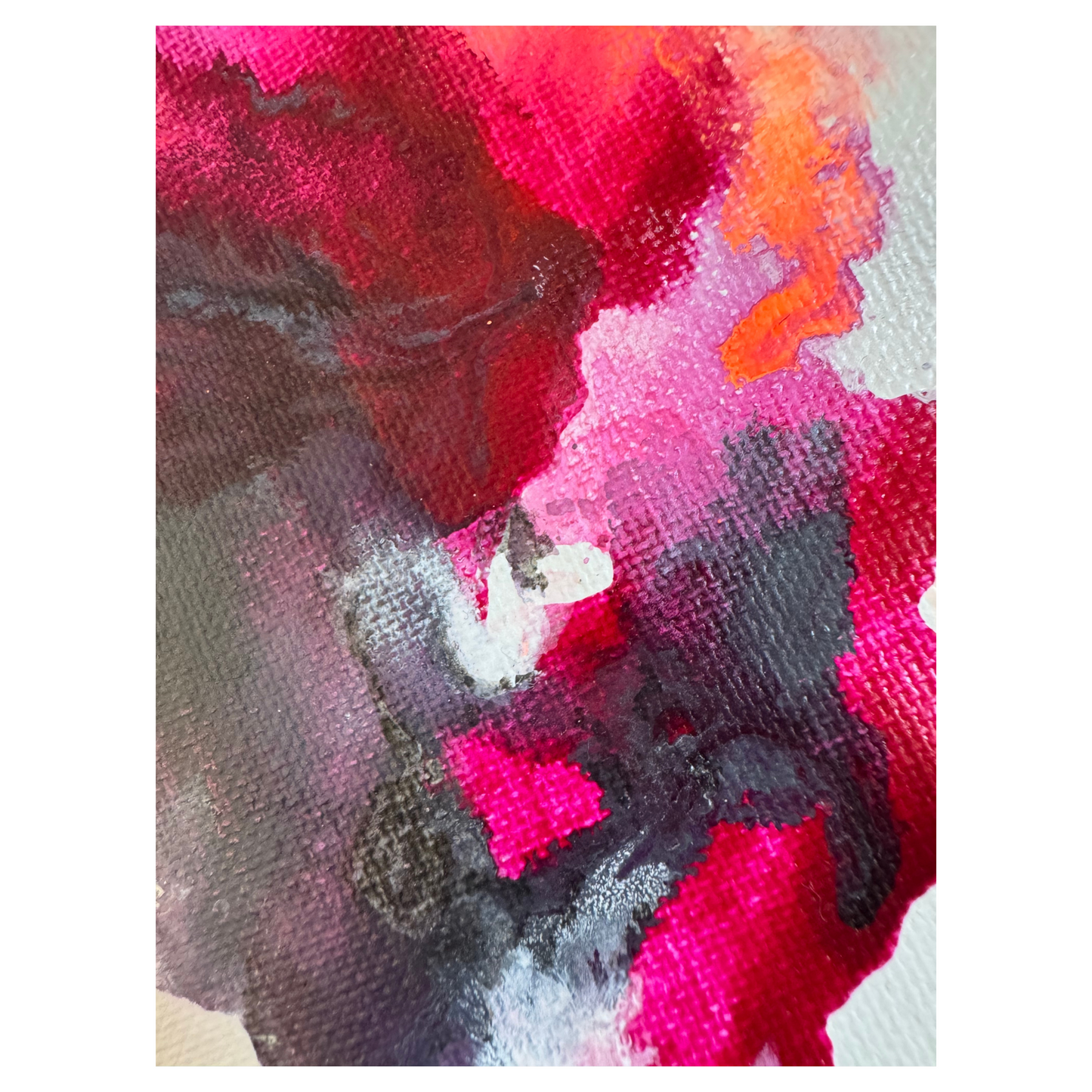"Transformation S 12" Mixed Media auf unbespannter Leinwand, Größe: 20 x 30 cm (BxH)