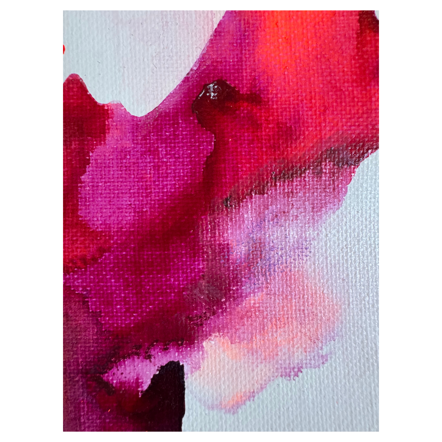 "Transformation S 13" Mixed Media auf unbespannter Leinwand, Größe: 20 x 30 cm (BxH)