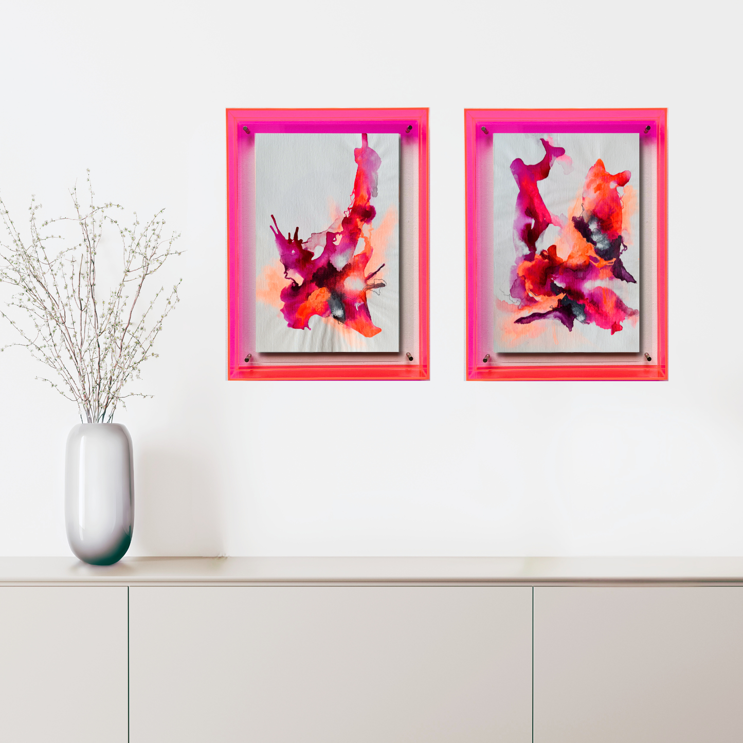 "Transformation S 14" Mixed Media auf unbespannter Leinwand, Größe: 20 x 30 cm (BxH)