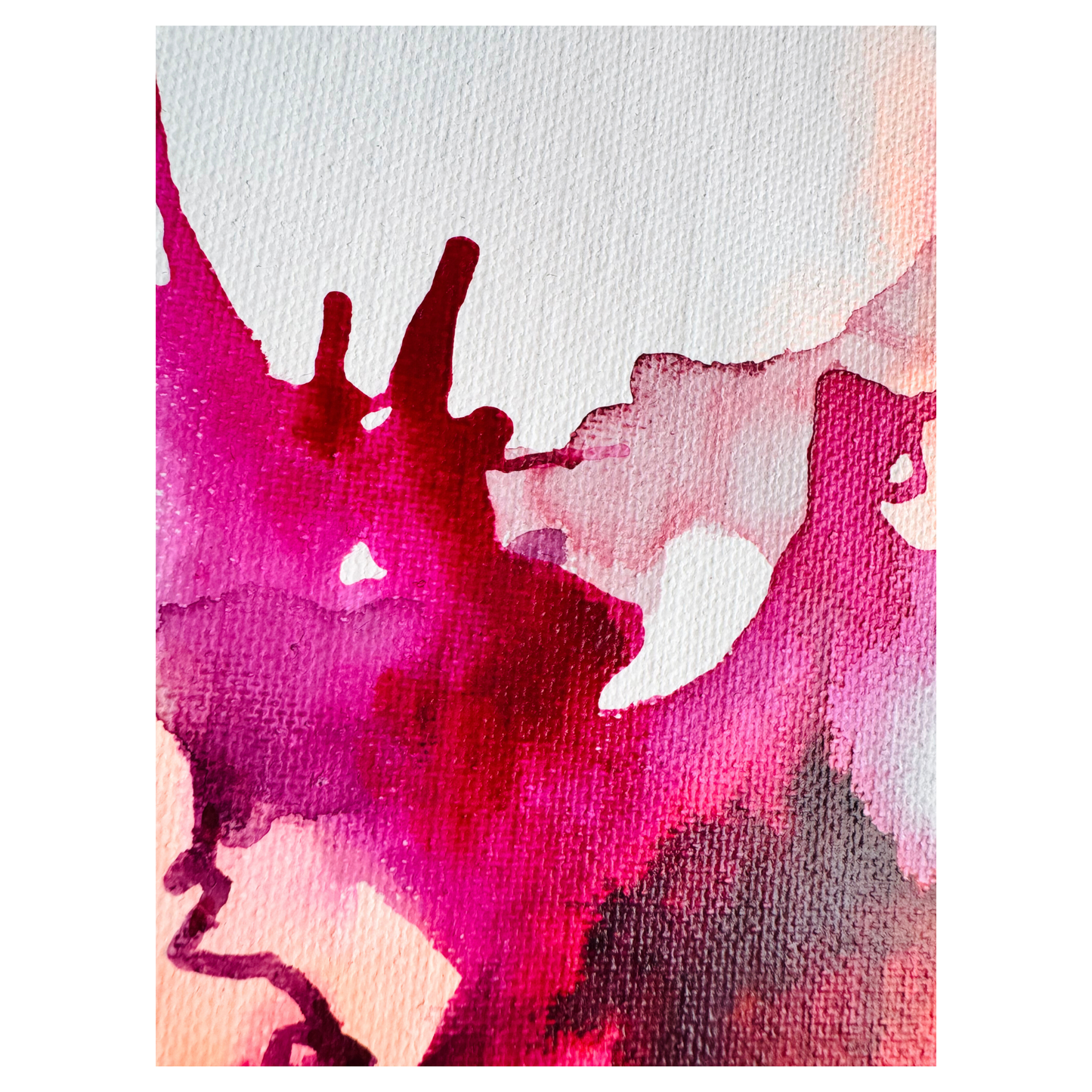 "Transformation S 14" Mixed Media auf unbespannter Leinwand, Größe: 20 x 30 cm (BxH)