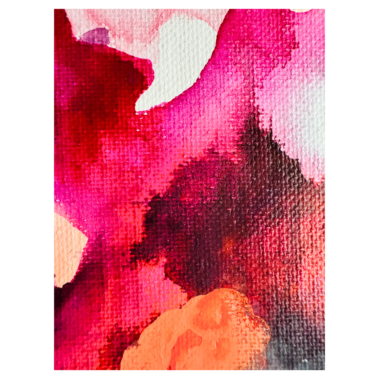 "Transformation S 14" Mixed Media auf unbespannter Leinwand, Größe: 20 x 30 cm (BxH)