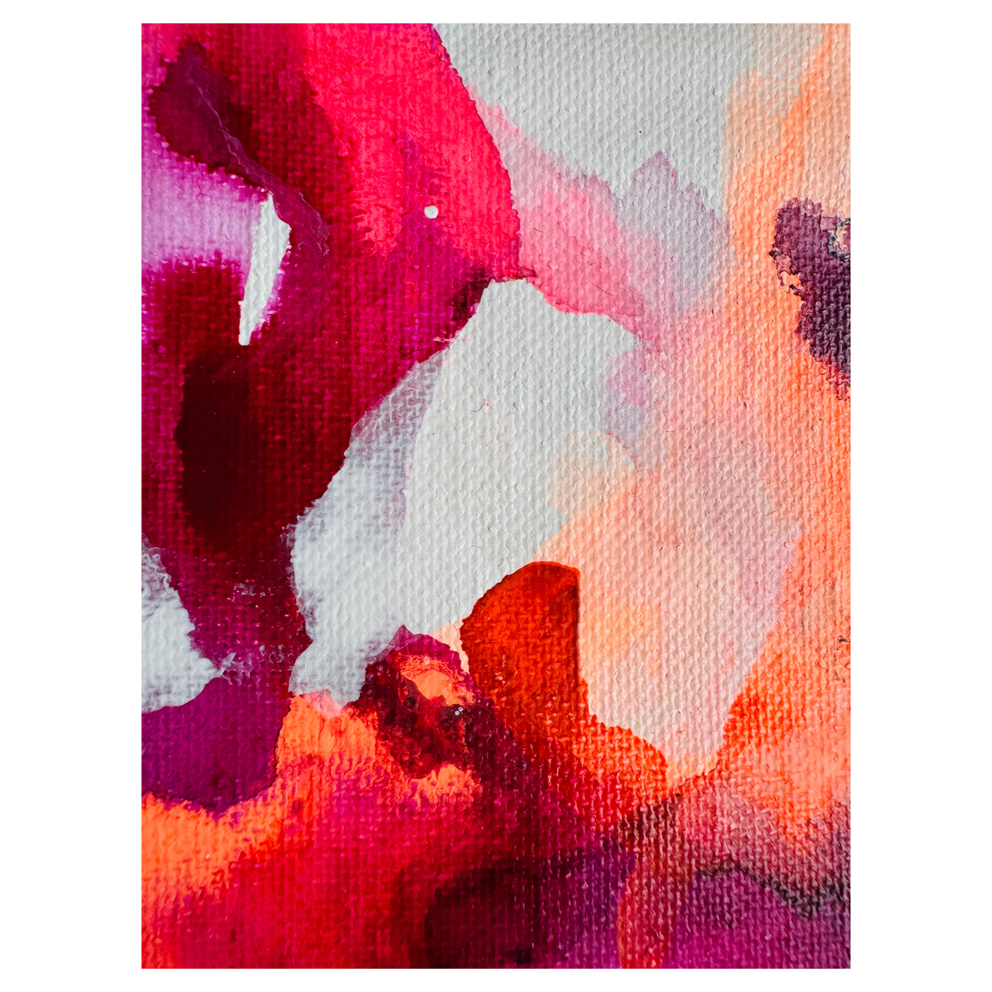 "Transformation S 15" Mixed Media auf unbespannter Leinwand, Größe: 20 x 30 cm (BxH)