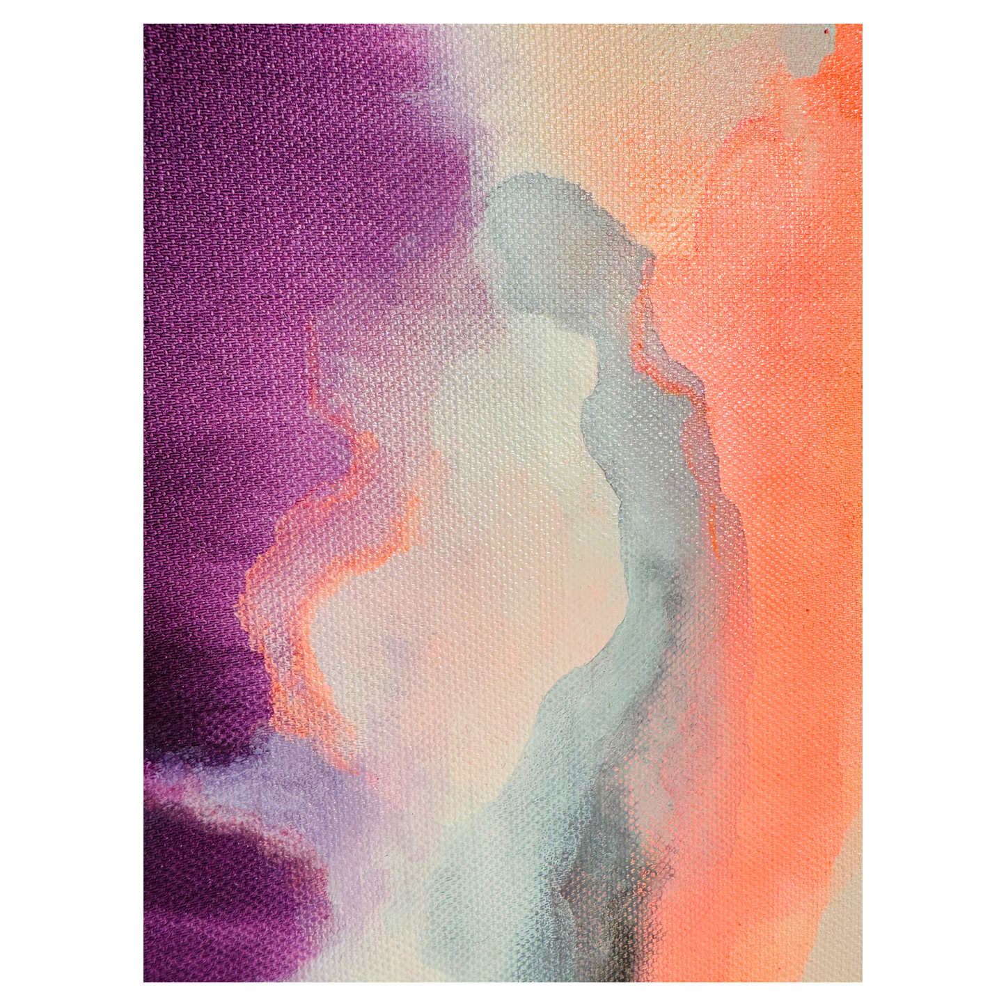 "Metamorphose 6" Acryl auf Leinwand, Größe: 80 x 80 x 4,0 cm (BxHxT)