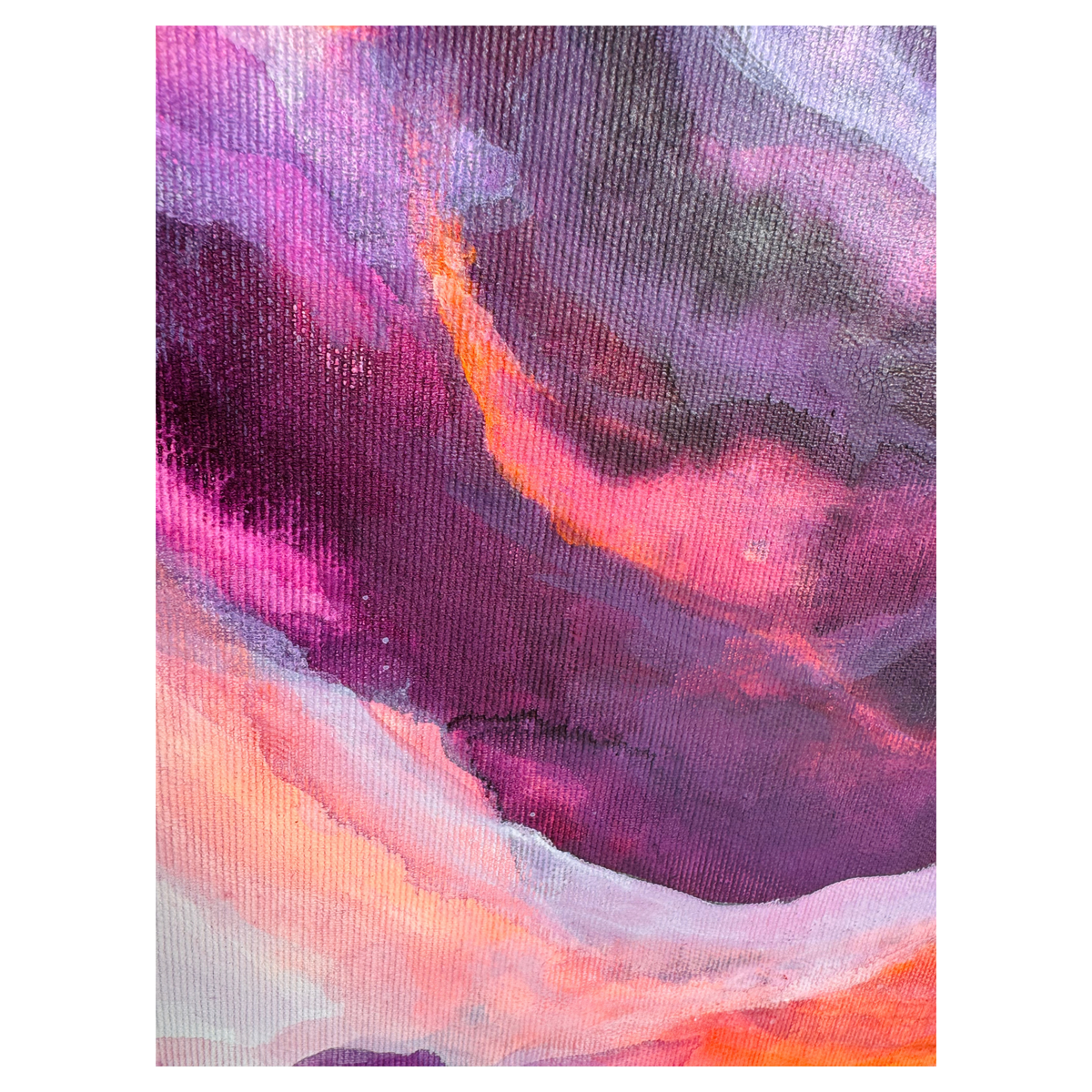 "Metamorphose 7" Acryl auf Leinwand, Größe: 80 x 80 x 4,0 cm (BxHxT)