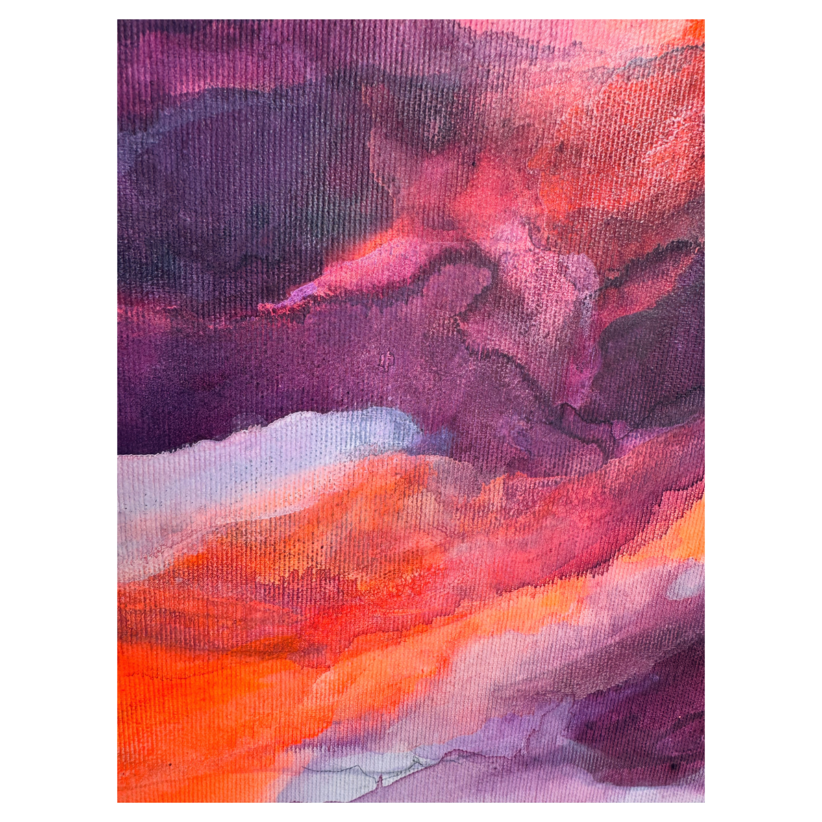 "Metamorphose 7" Acryl auf Leinwand, Größe: 80 x 80 x 4,0 cm (BxHxT)