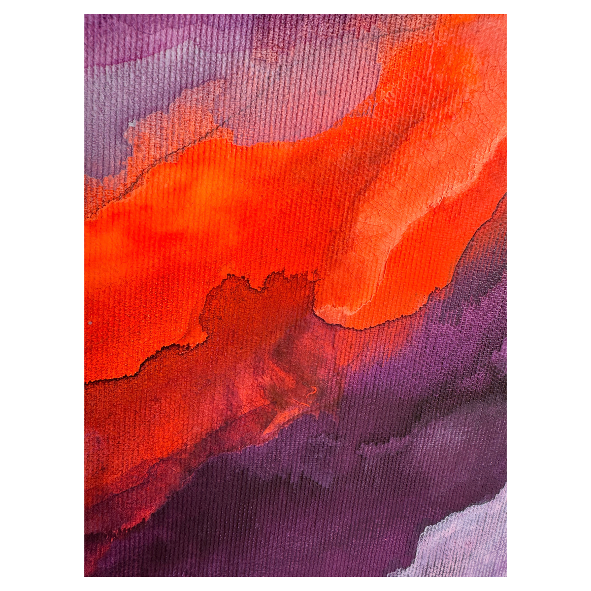 "Metamorphose 7" Acryl auf Leinwand, Größe: 80 x 80 x 4,0 cm (BxHxT)