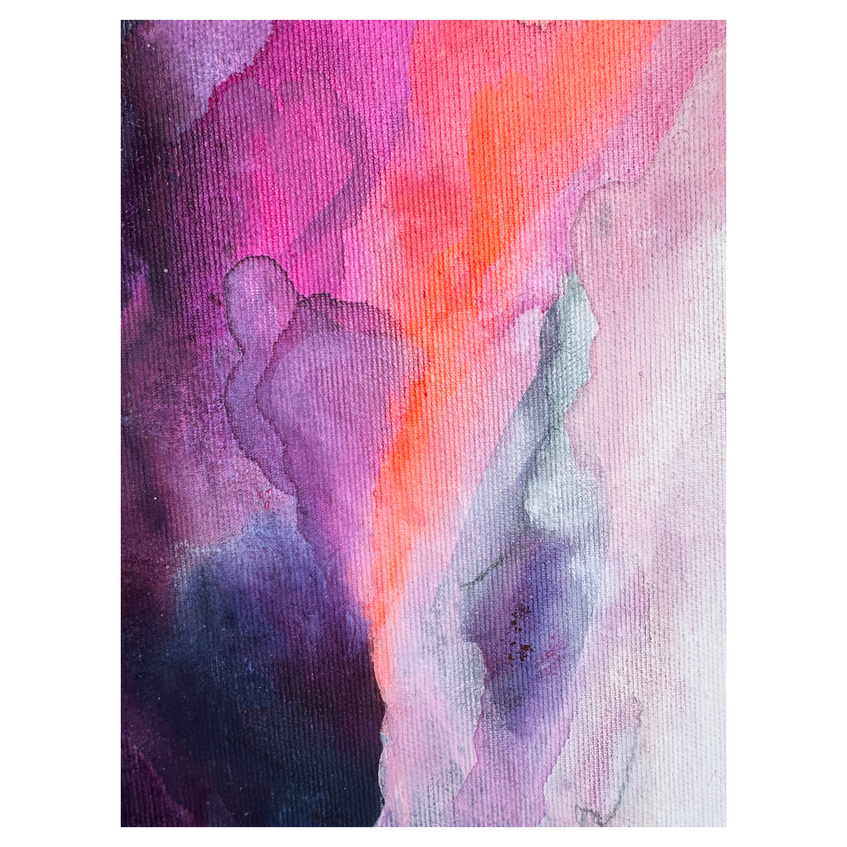 "Metamorphose 7" Acryl auf Leinwand, Größe: 80 x 80 x 4,0 cm (BxHxT)