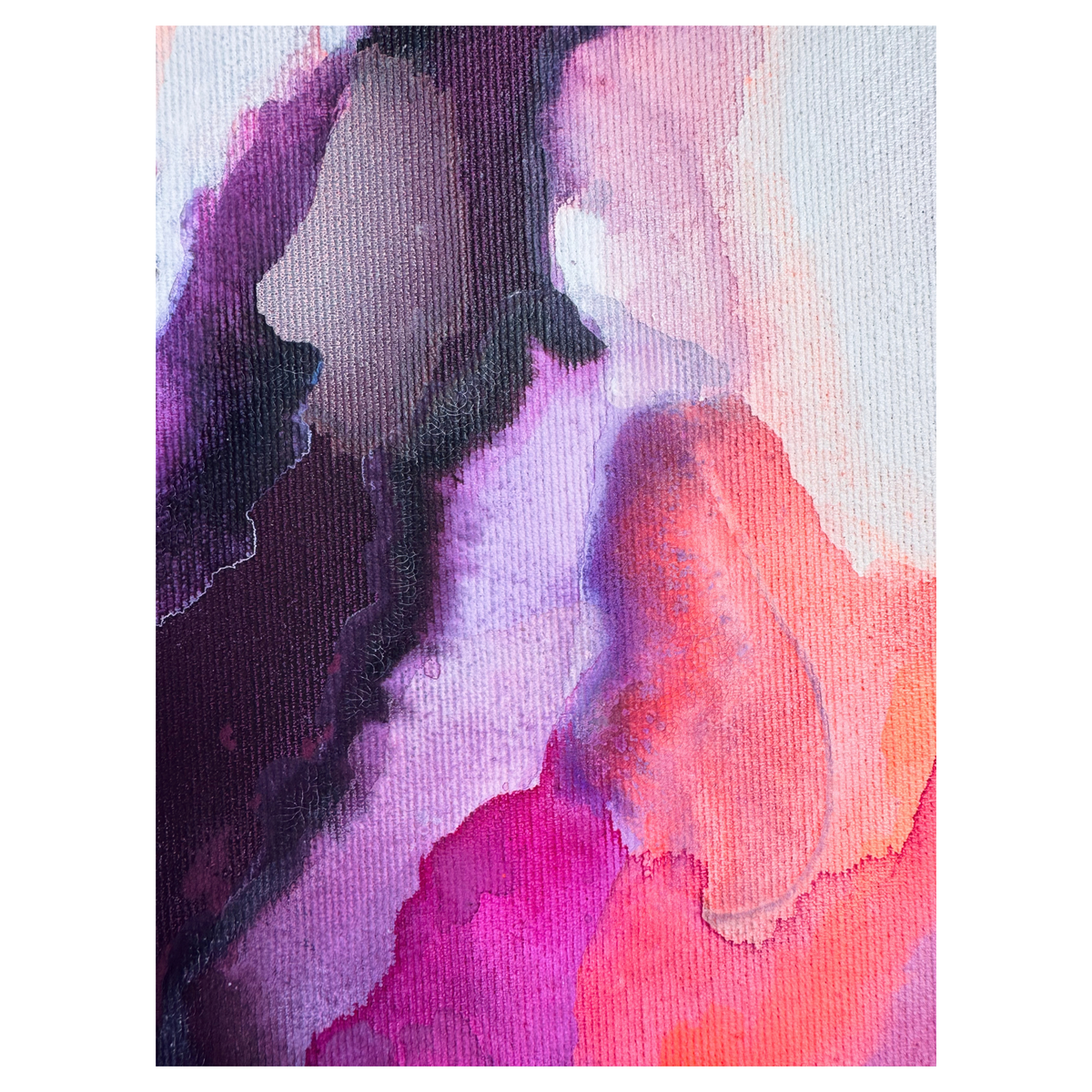 "Metamorphose 7" Acryl auf Leinwand, Größe: 80 x 80 x 4,0 cm (BxHxT)
