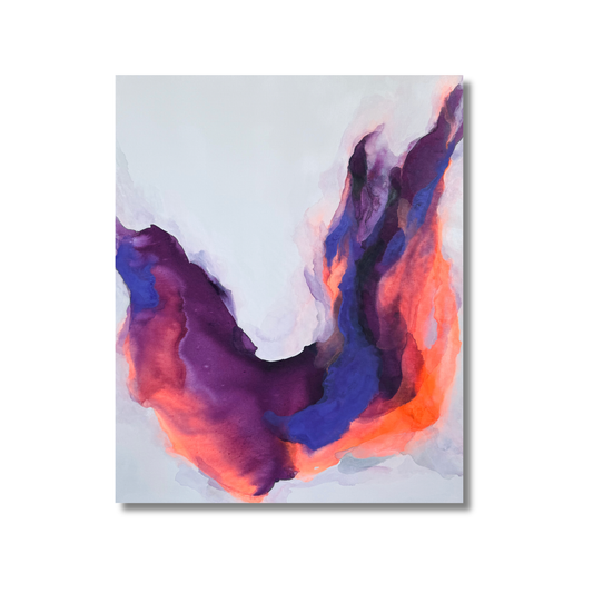 "Metamorphose 8" Acryl auf Leinwand, Größe: 80 x 100 x 4,5 cm (BxHxT)