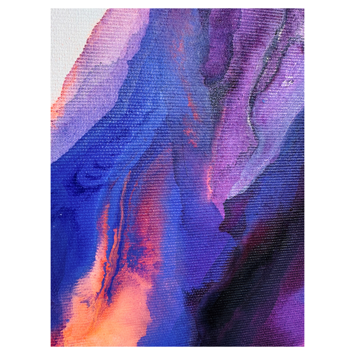 "Metamorphose 8" Acryl auf Leinwand, Größe: 80 x 100 x 4,5 cm (BxHxT)