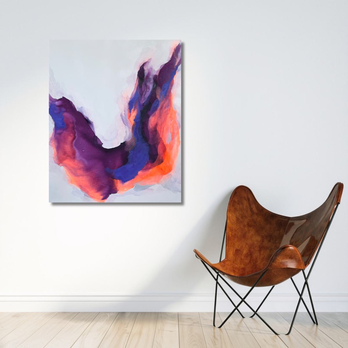 "Metamorphose 8" Acryl auf Leinwand, Größe: 80 x 100 x 4,5 cm (BxHxT)