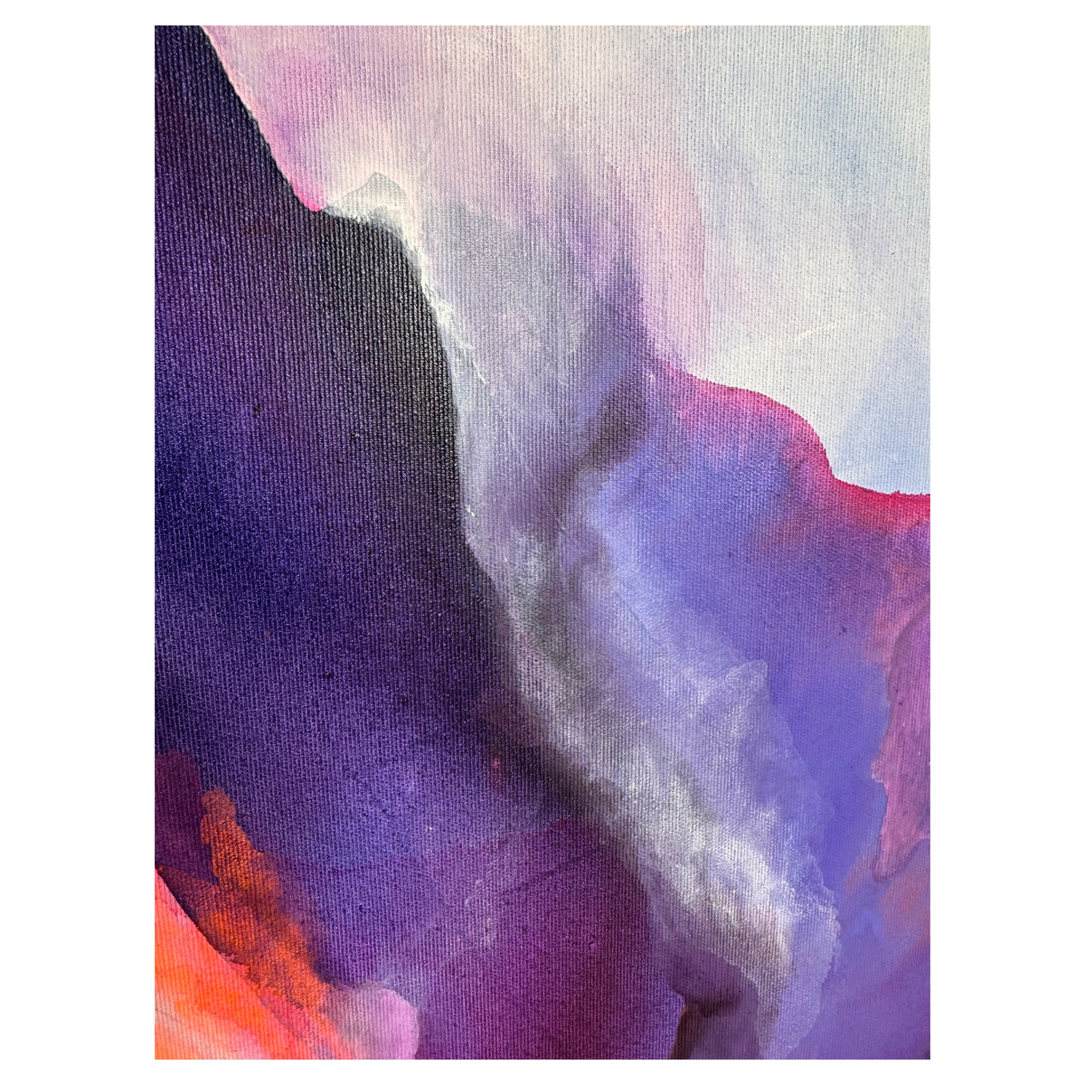 "Metamorphose 9" Acryl auf Leinwand, Größe: 100 x 100 x 4,5 cm (BxHxT)