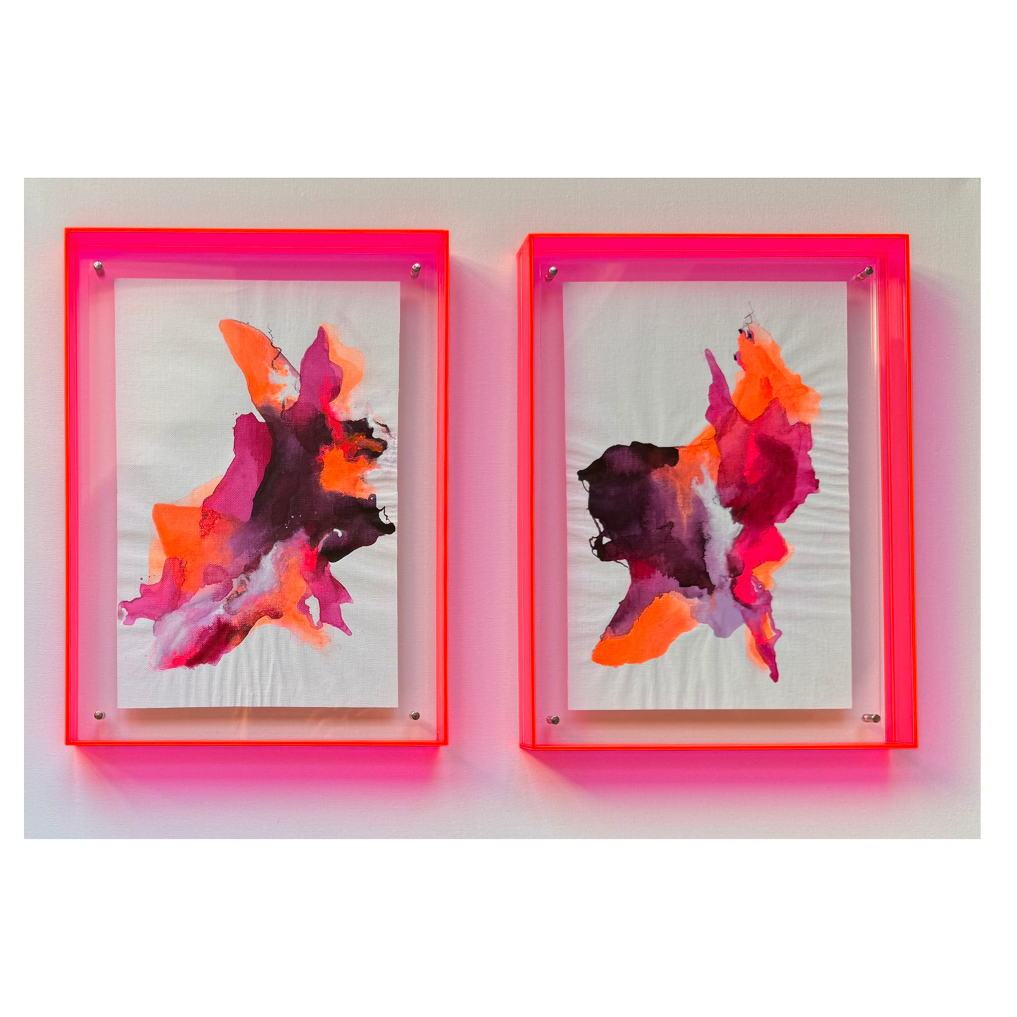 "Transformation S 16" Mixed Media auf unbespannter Leinwand, Größe: 20 x 30 cm (BxH)