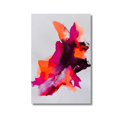 "Transformation S 16" Mixed Media auf unbespannter Leinwand, Größe: 20 x 30 cm (BxH)