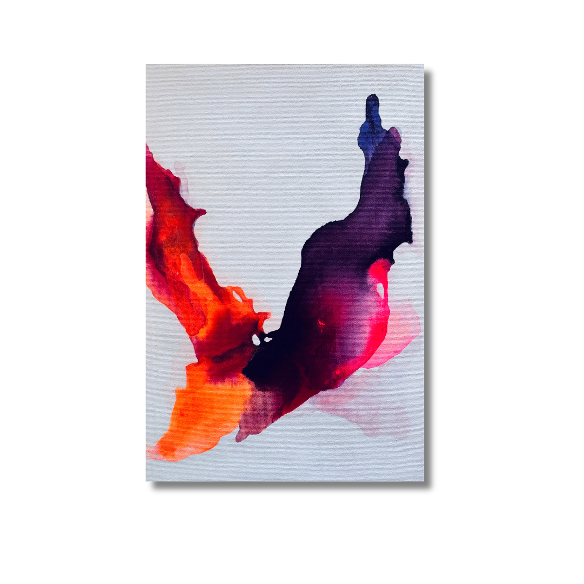 "Transformation S 18" Mixed Media auf unbespannter Leinwand, Größe: 20 x 30 cm (BxH)